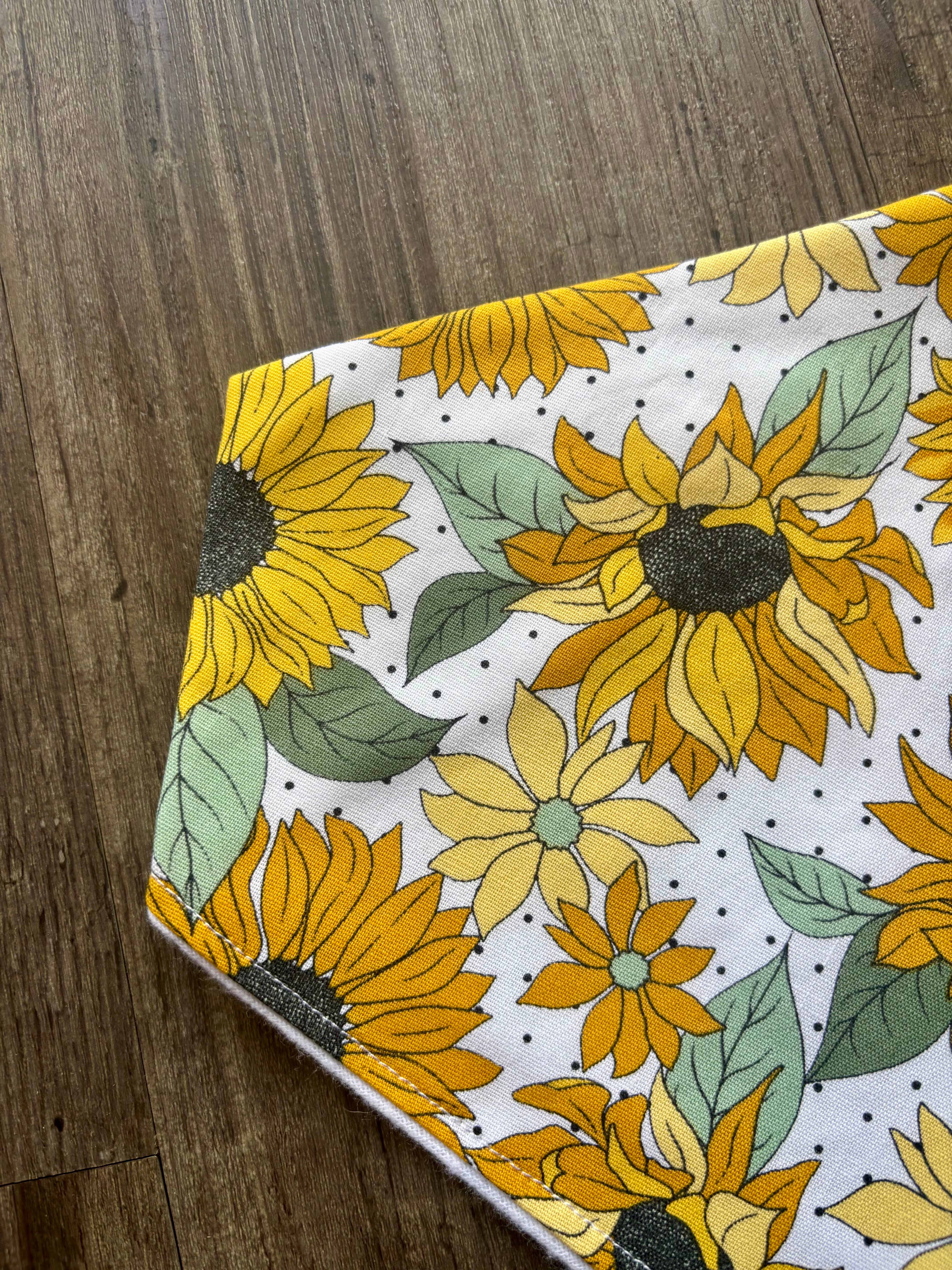 Bandana Bib Sunflower
