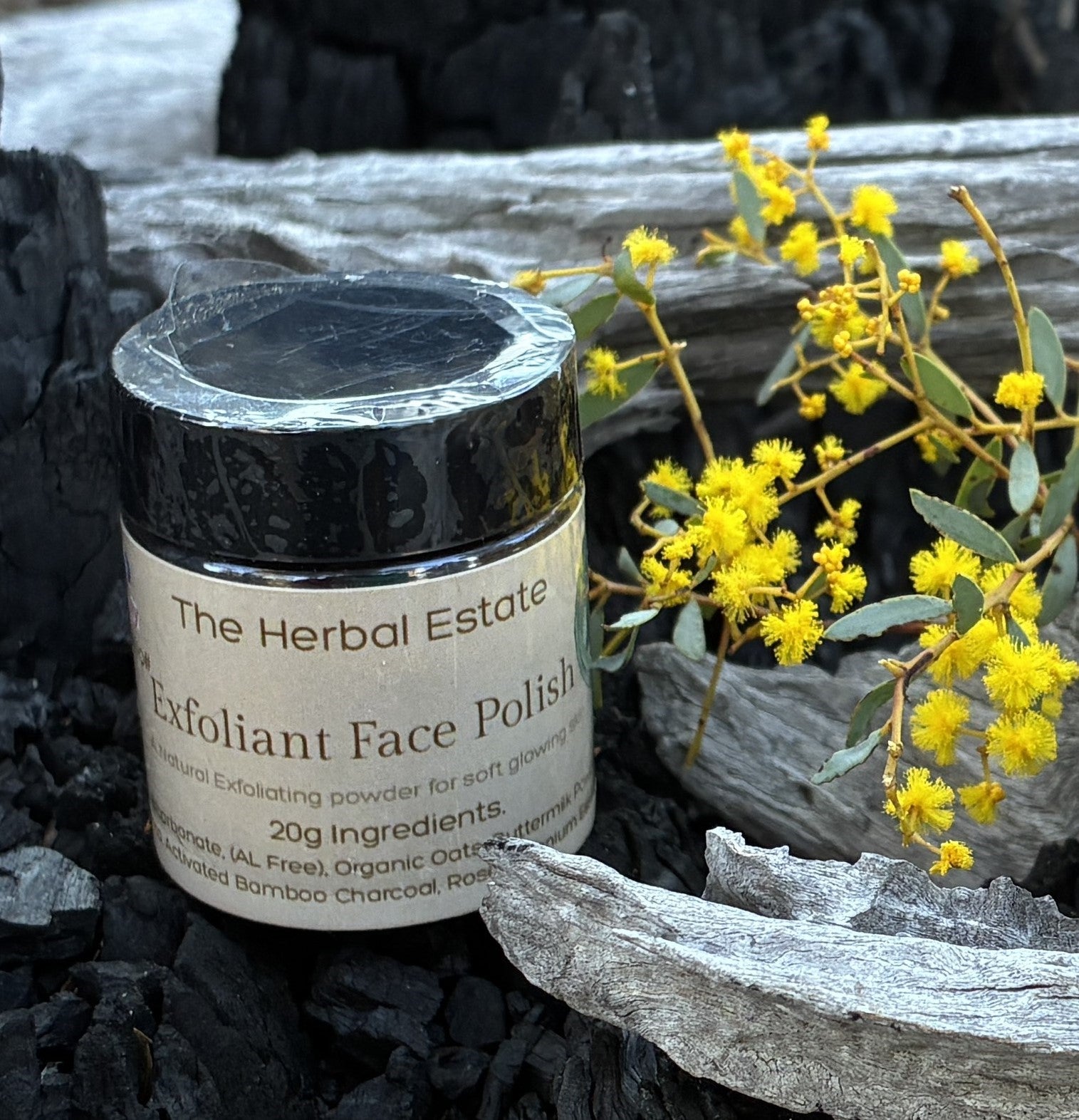 Natural Facial Grain Polish. Exfoliant 20g