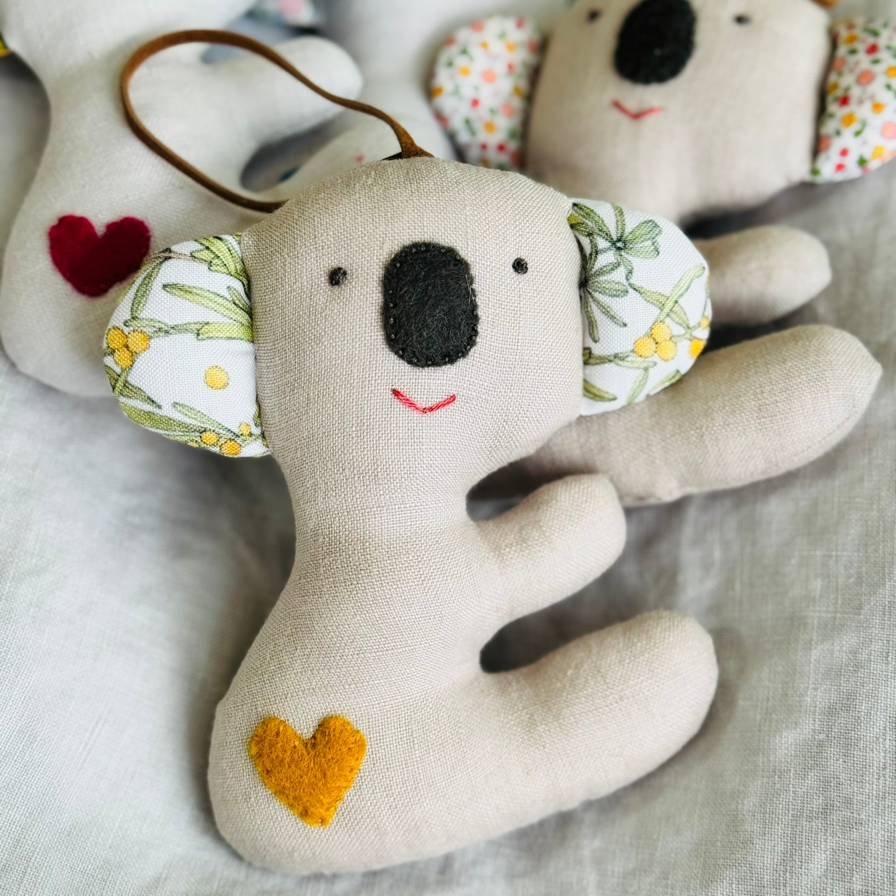 Koalas - soft toy/bag accessory