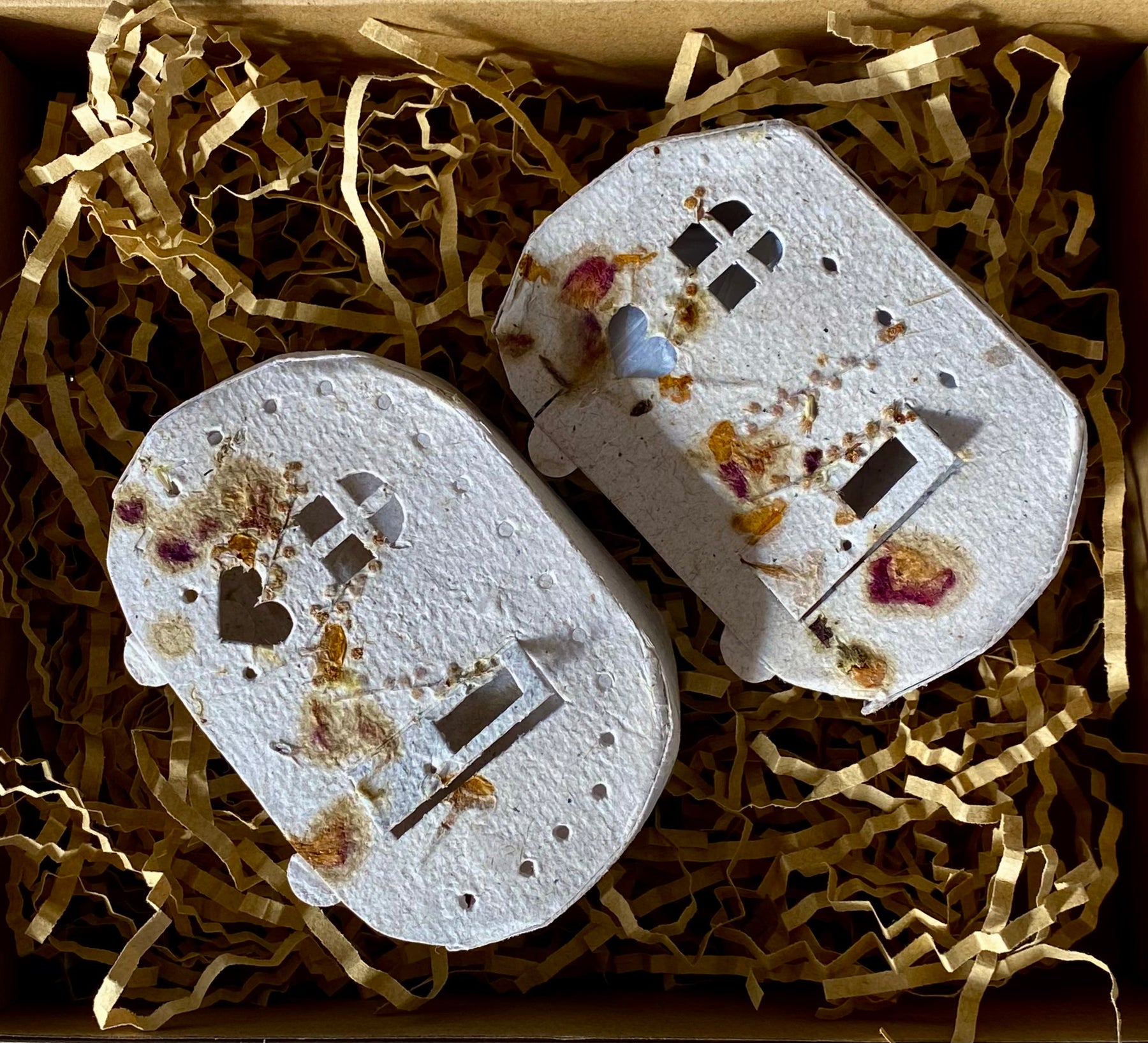 Handmade Tiny Caravans to Love, with LED Light. Buy Two and Save.