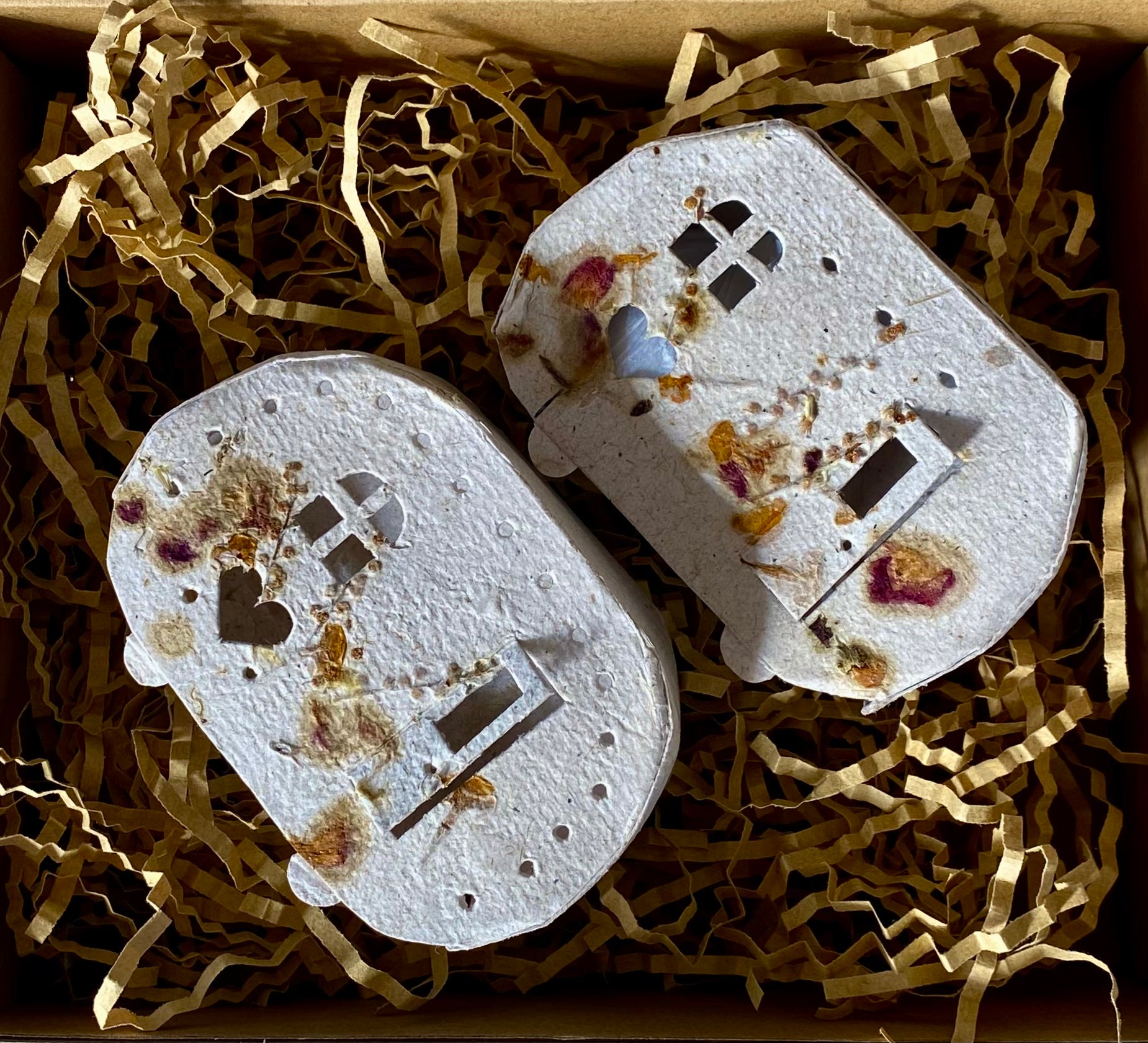 Handmade Tiny Caravans to Love, with LED Light. Buy Two and Save.