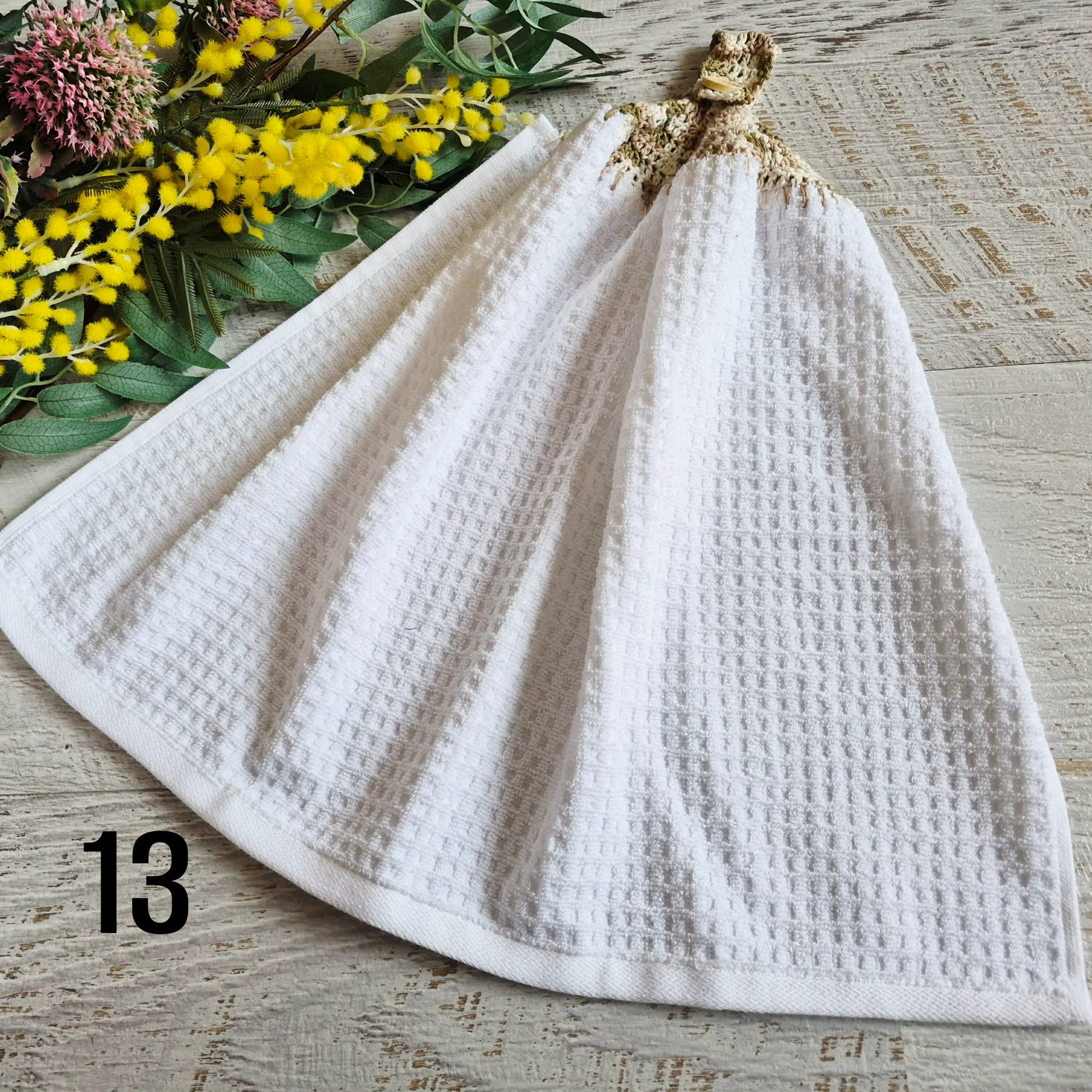 Kitchen Hand Towel | Hanging | Cotton | SINGLE LAYER | 9 Styles - 10-18