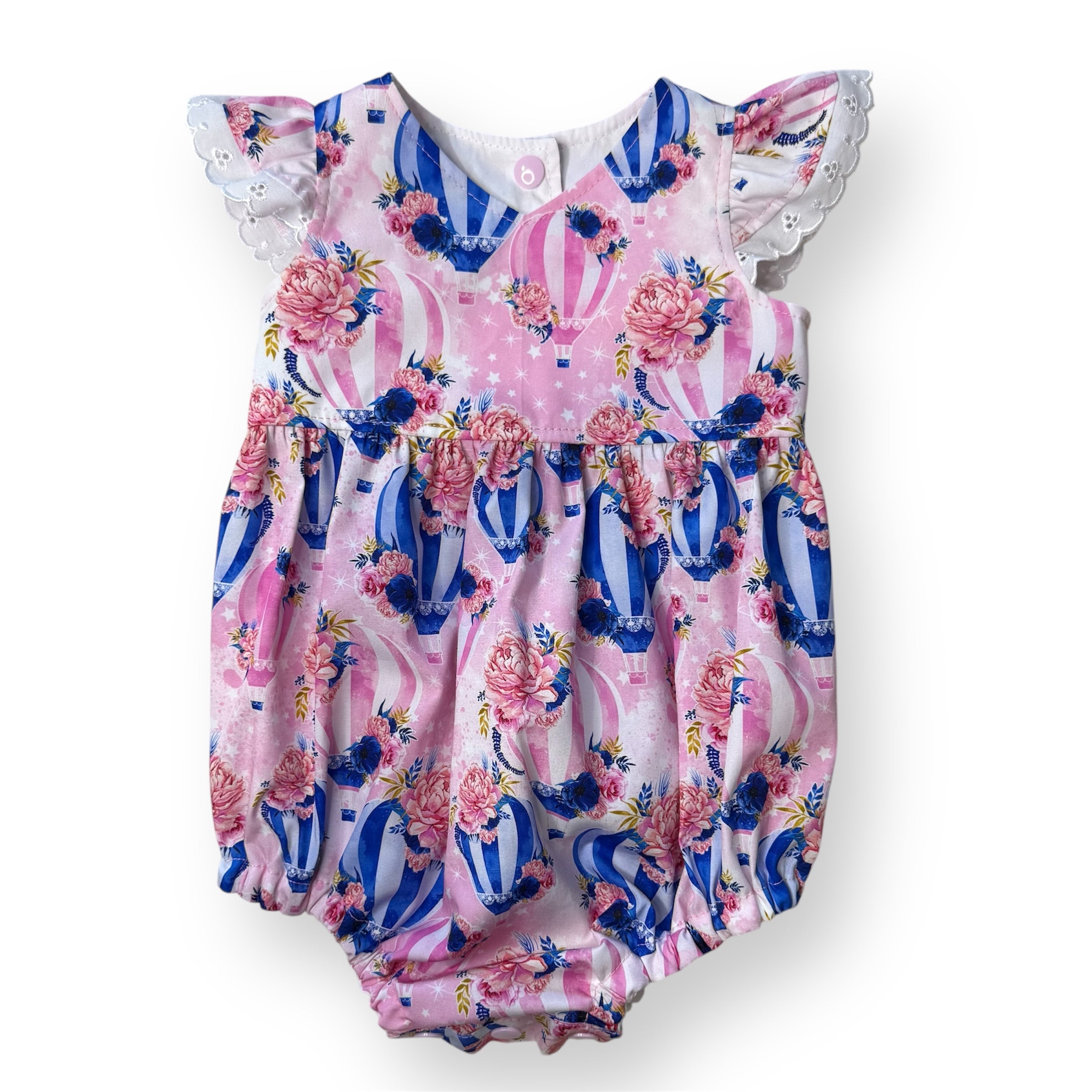 SIZE 00 - Tea Party Rompers - MIXED PRINTS