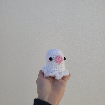 Crochet Ghostopus (Ghost & Octopus)