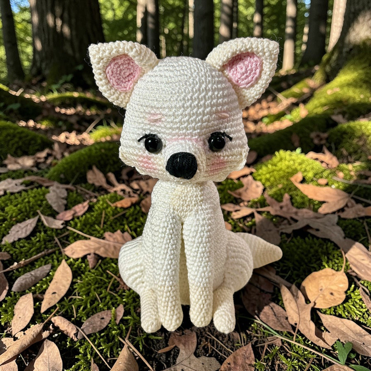 Crochet Handmade Woodland Fox