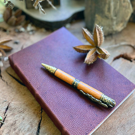 Soul Weaver's Field Book - A5 Dark Tan Leather Journal