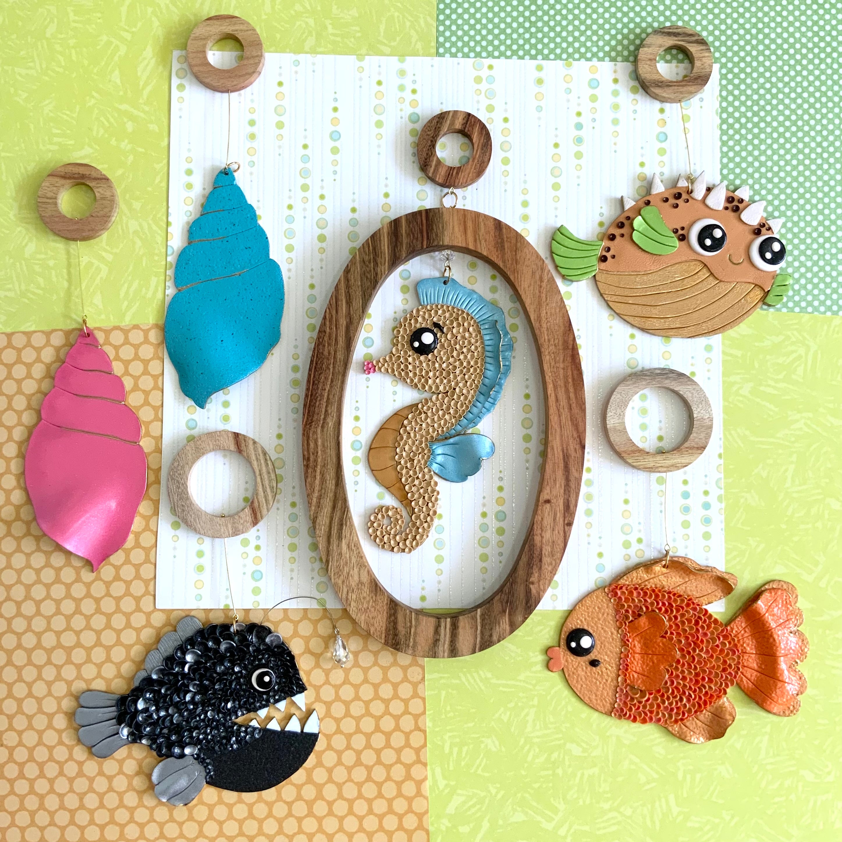 HELD BY NATURE: The Sea Gathering Wall Hangings