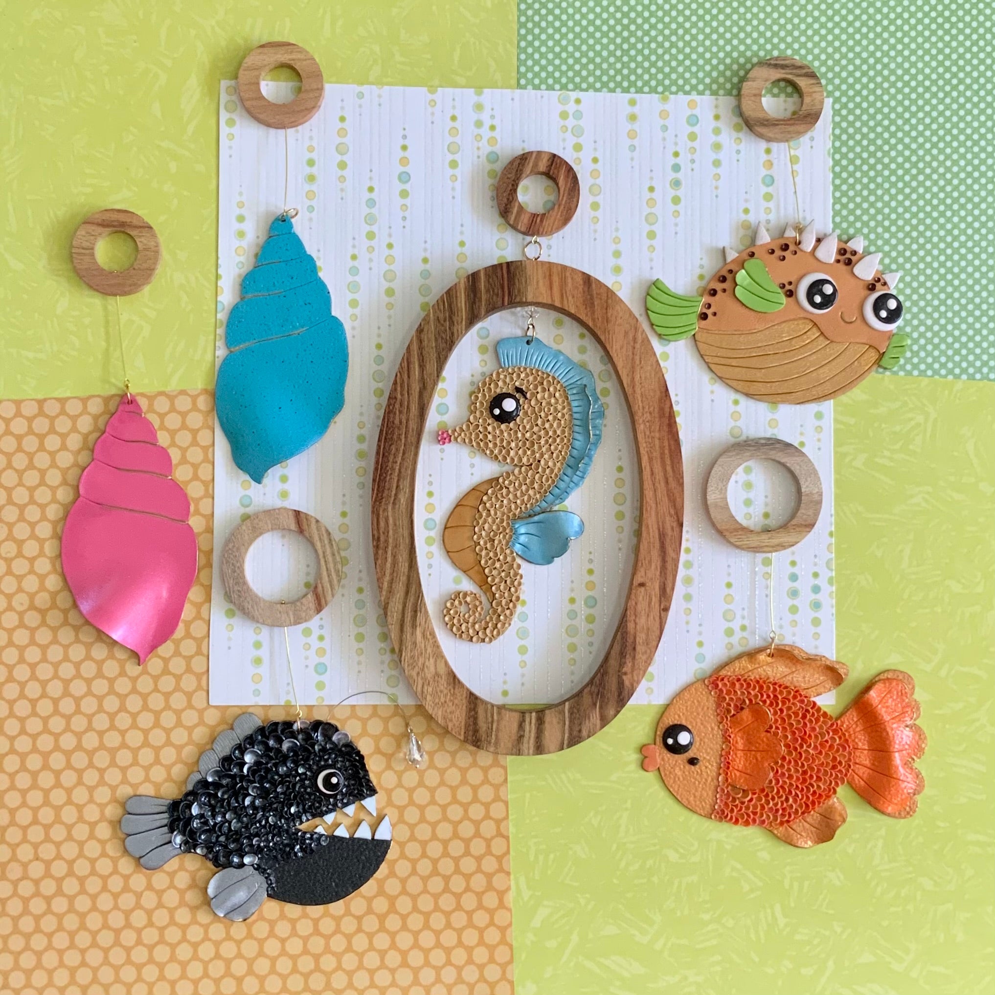 HELD BY NATURE: The Sea Gathering Wall Hangings