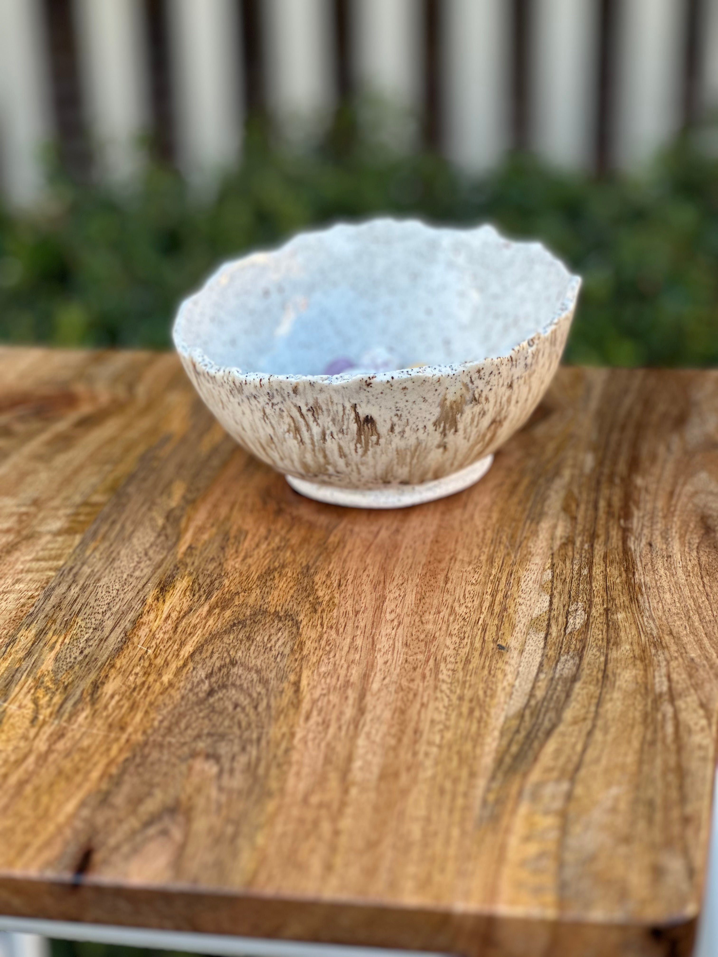 Ceramic Bowl - Speckled - Handmade Australian Pottery