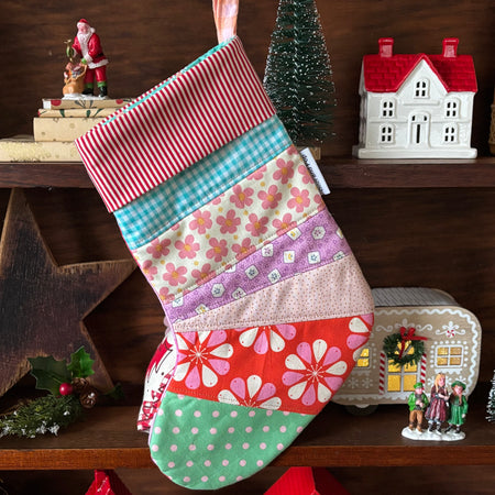 Christmas Santa Stocking Small Size