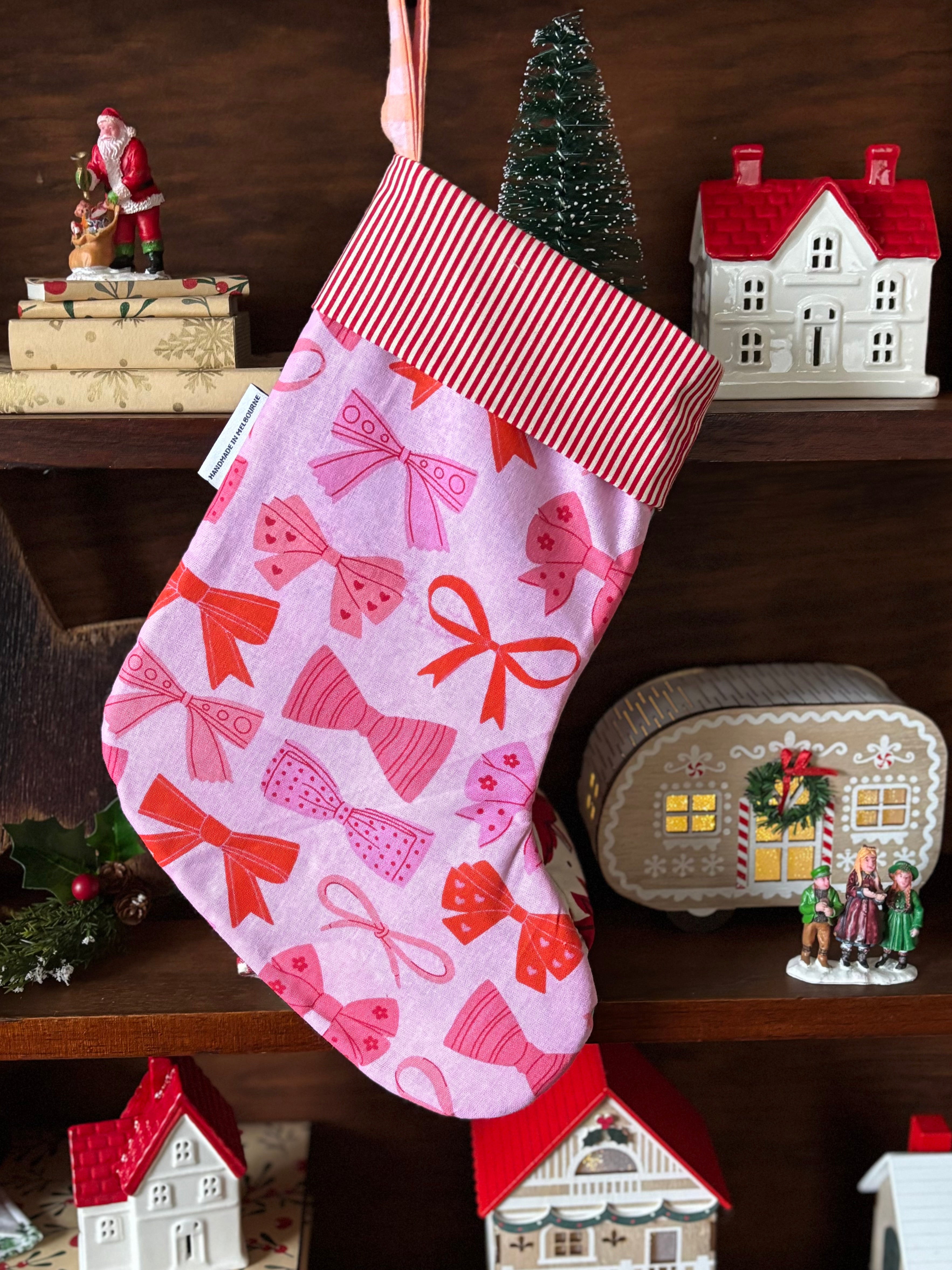 Christmas Santa Stocking Small Size