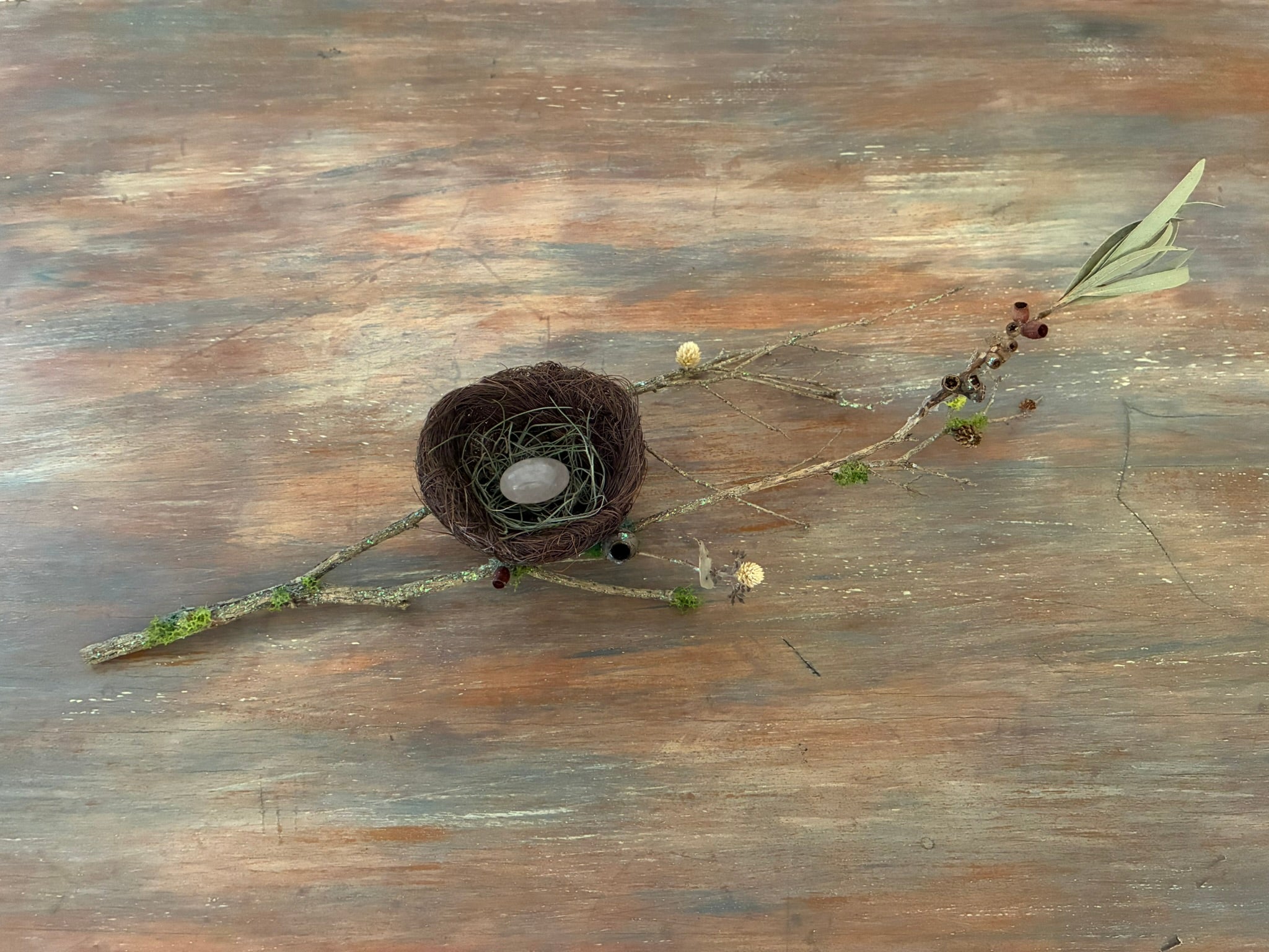 Beautified Birds Nest Sculpture