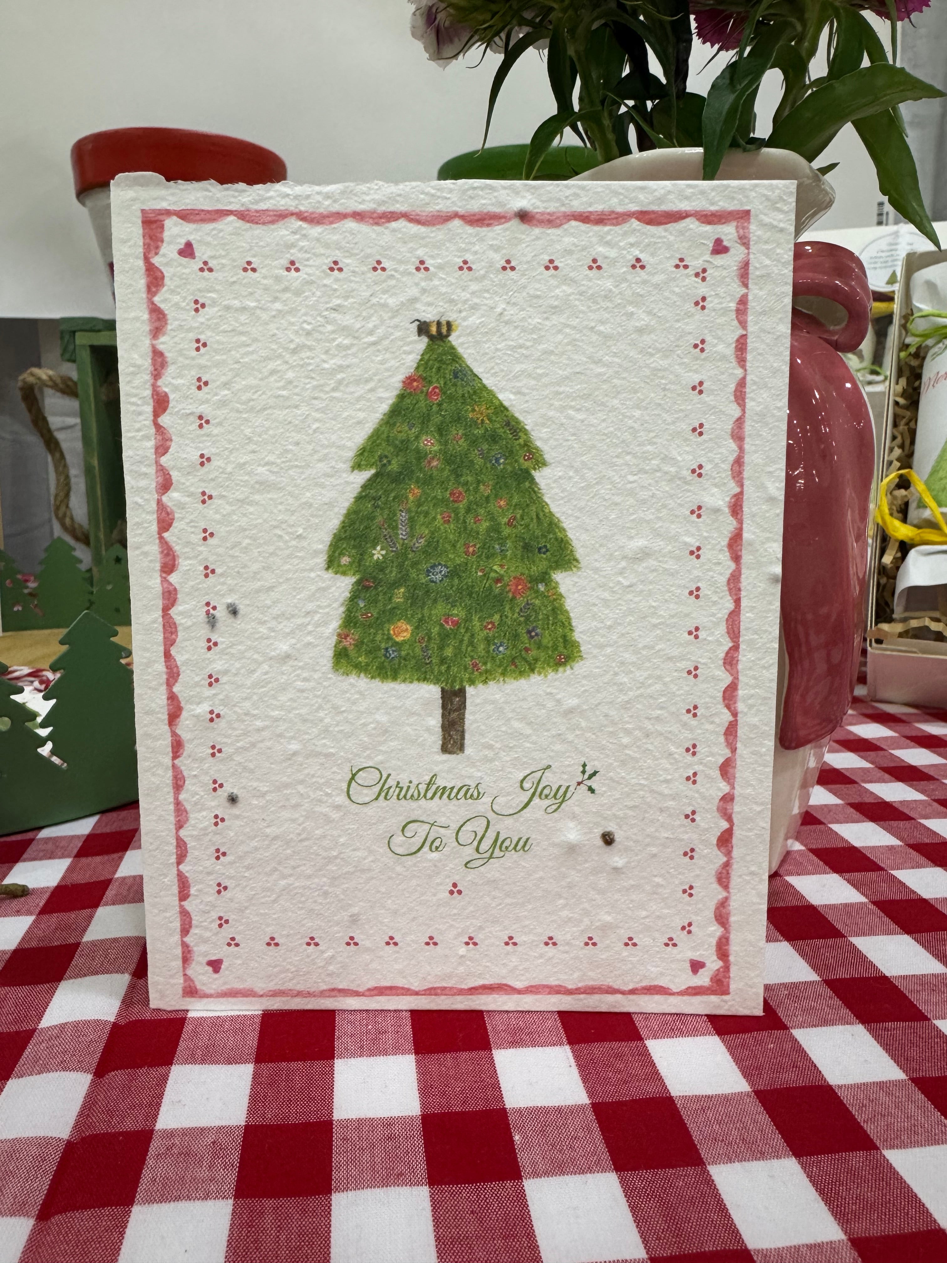 Christmas Seeded Paper Cards