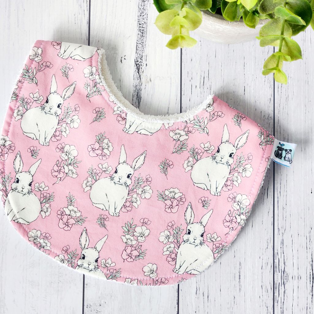 Baby Bib - Bunnies, Tractors or Baby Aussie Animals (3 options)