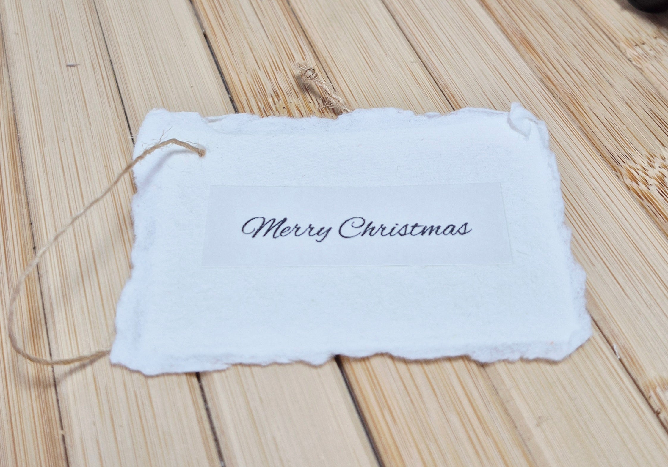 Christmas tags and Star decoration