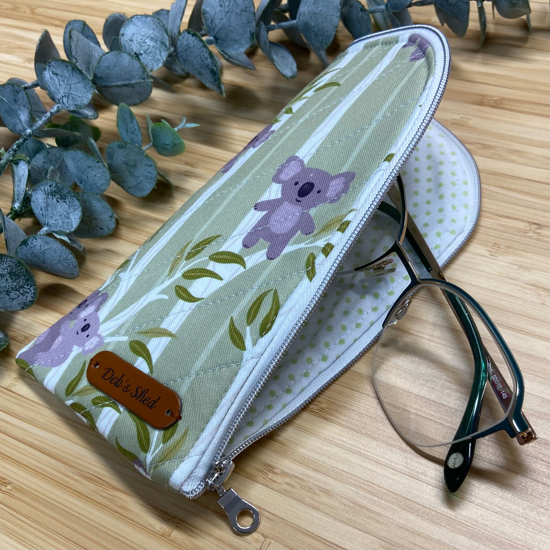 Glasses Case - Australian Themed Fabric 3