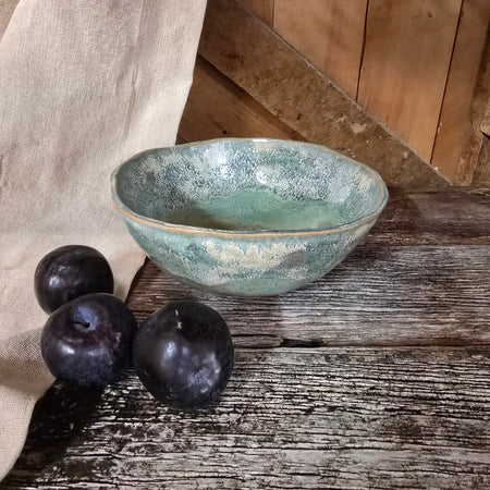 Salad bowl in gorgeous turquoise