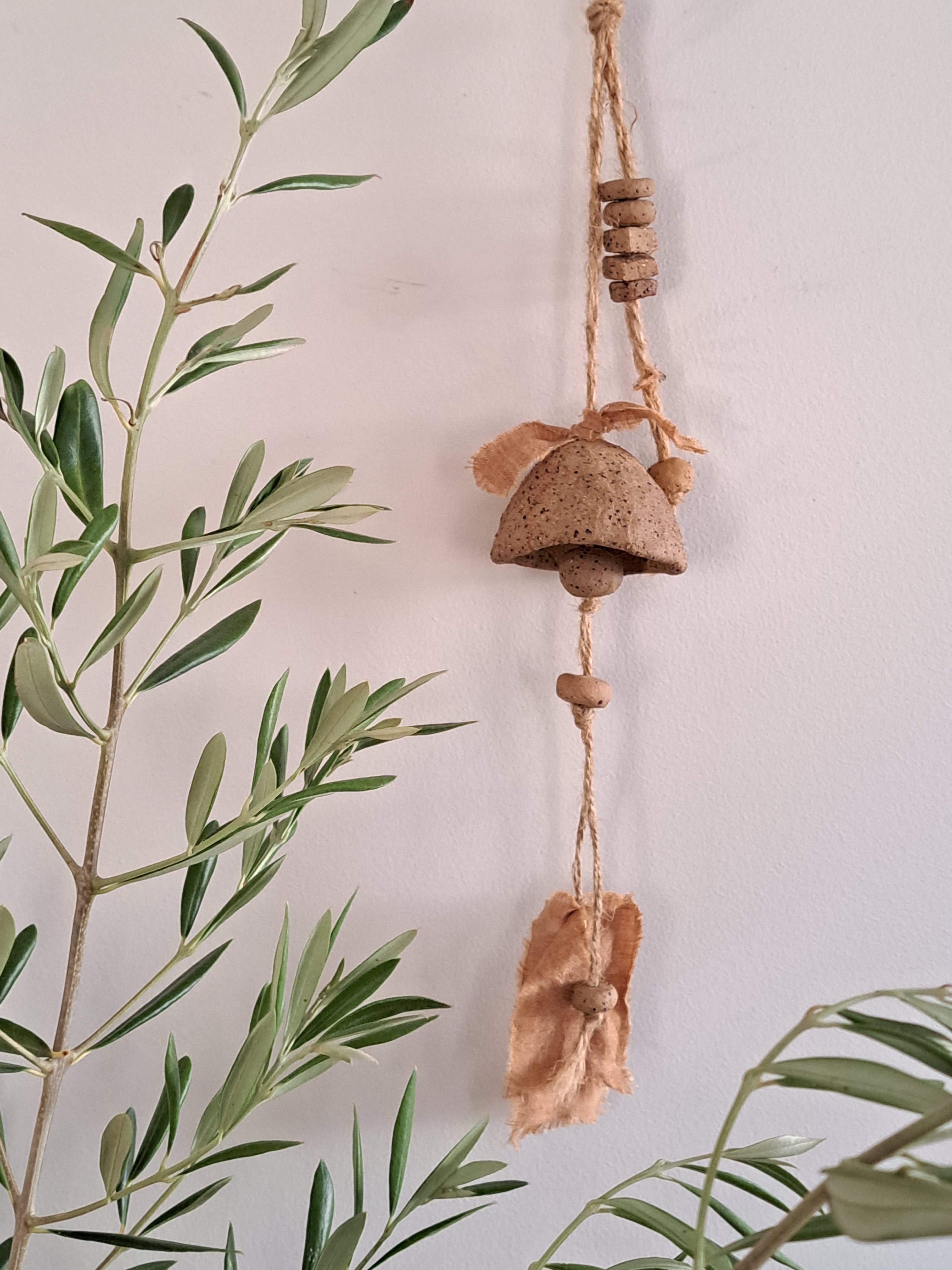 Contemporary Hanging Wall Art - Bells,  Chimes, Beads