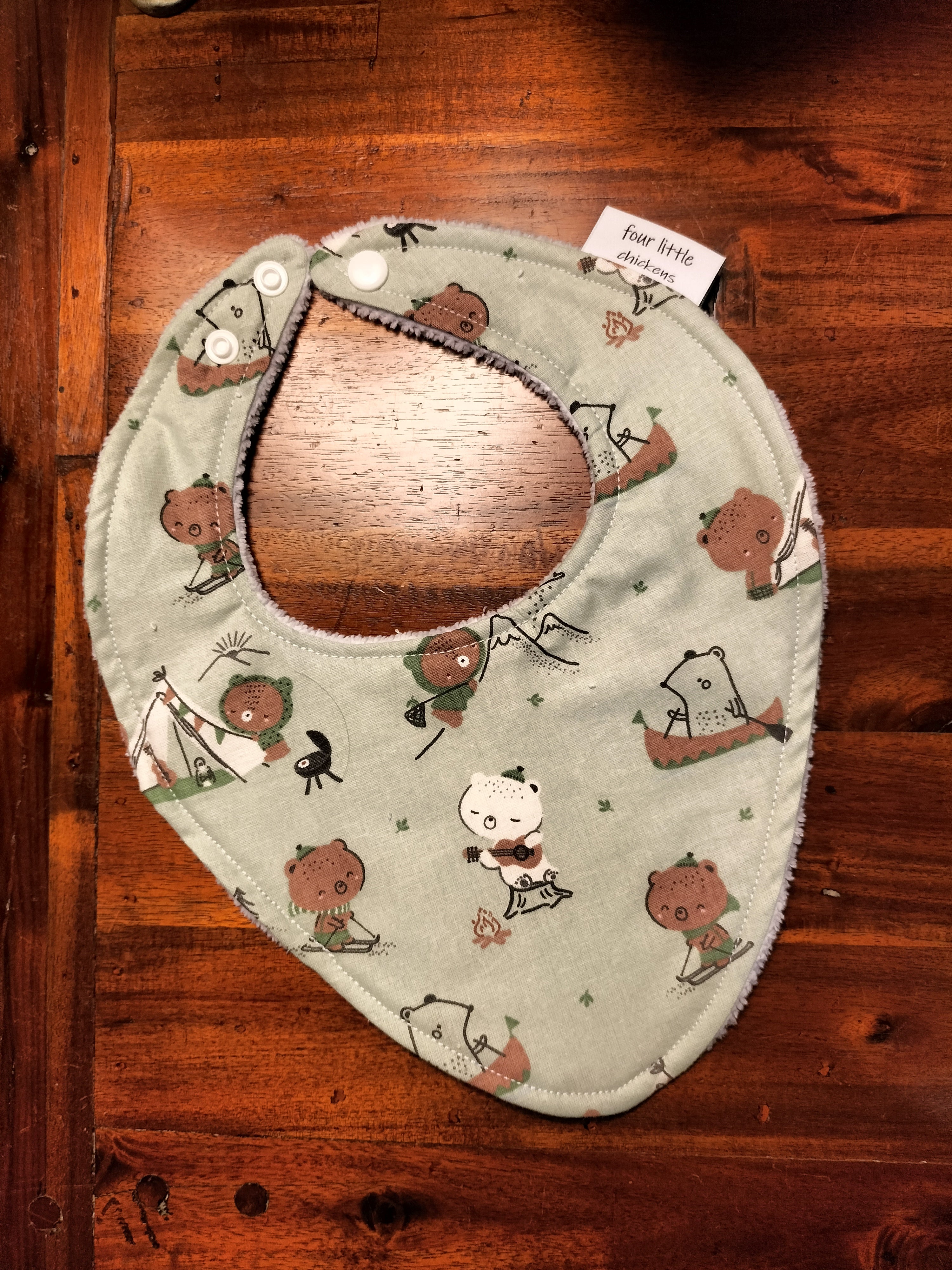 ADVENTURE BEAR BIB