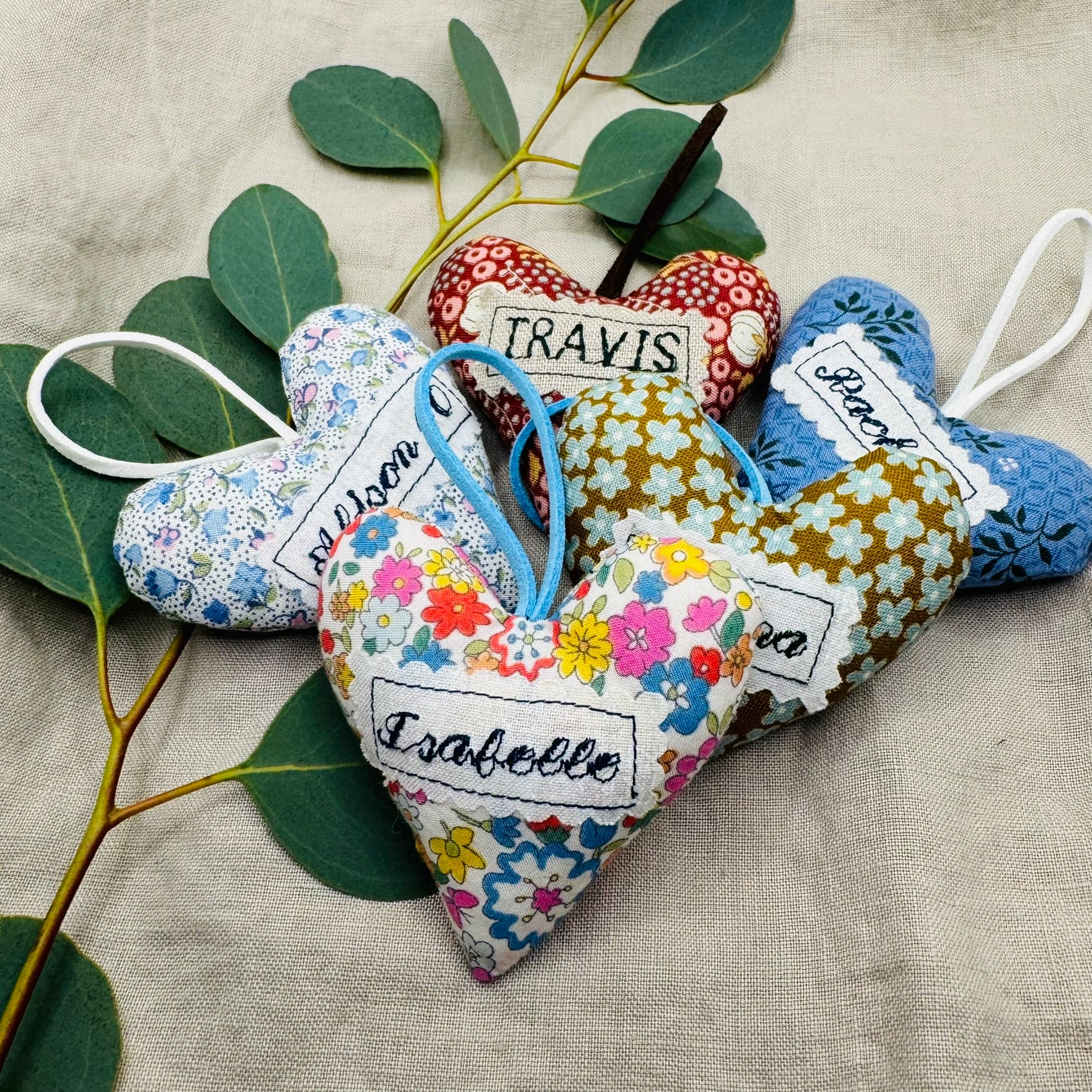 Personalised Love hearts