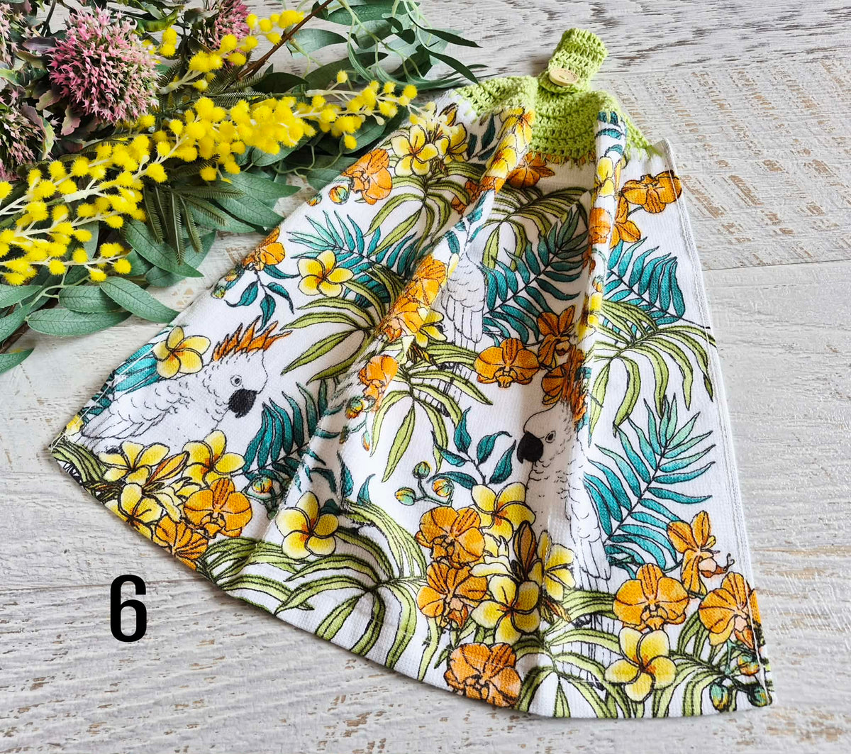 Kitchen Hand Towel | Hanging | Cotton | SINGLE LAYER | 9 Styles - 1-9