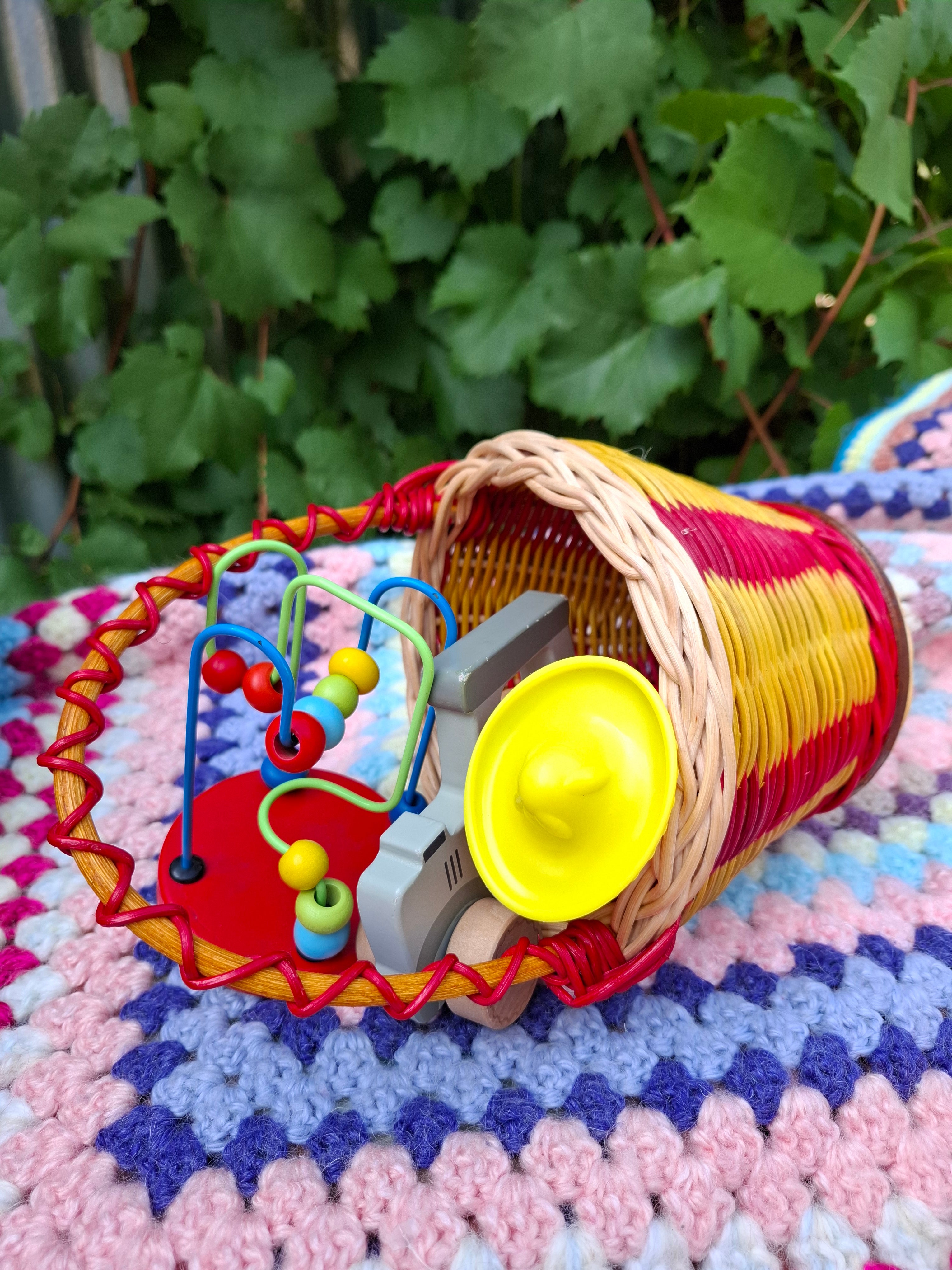 Basket children toys play gifts entertainment birthday easter