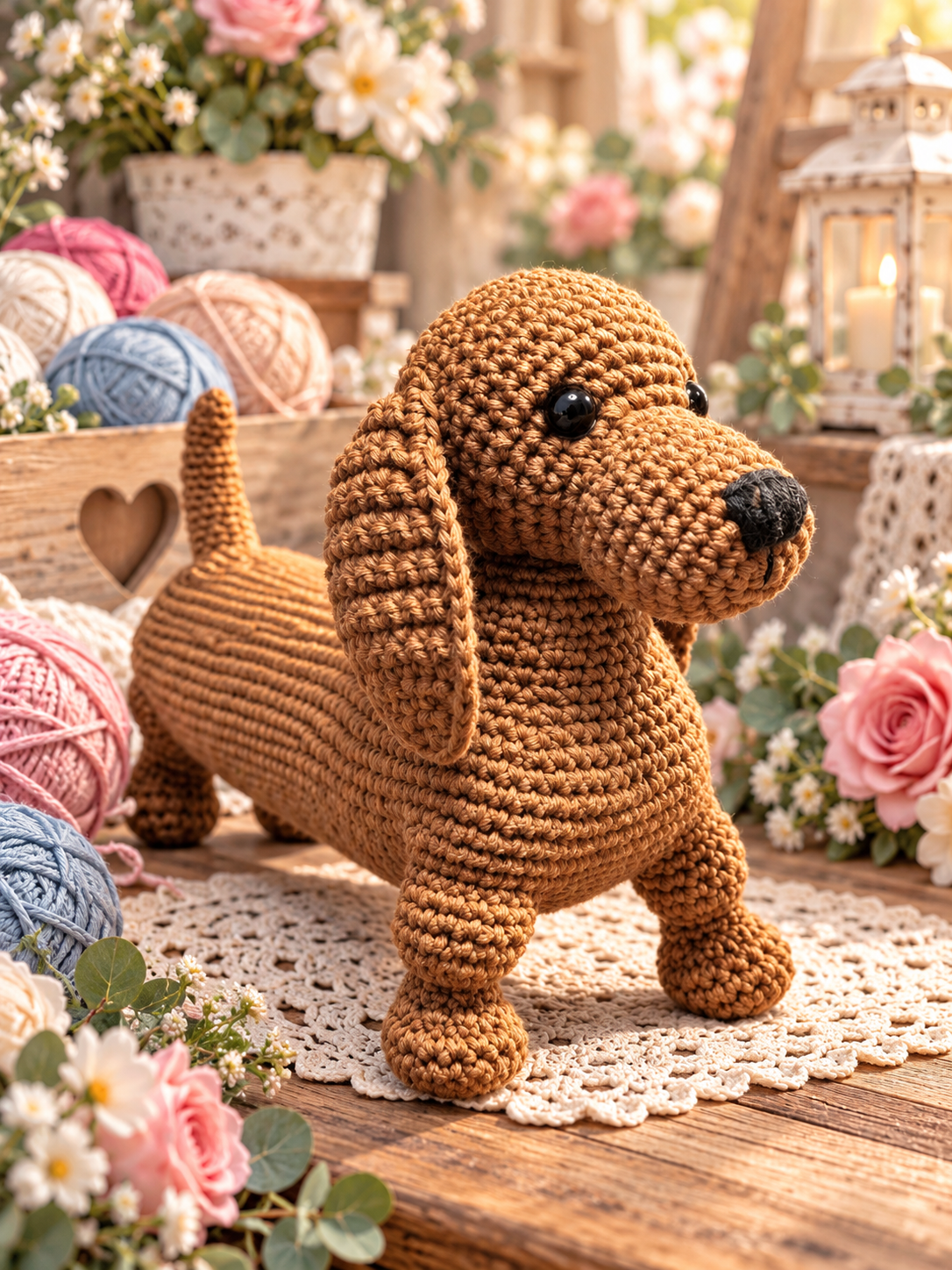 Crochet Dachshund