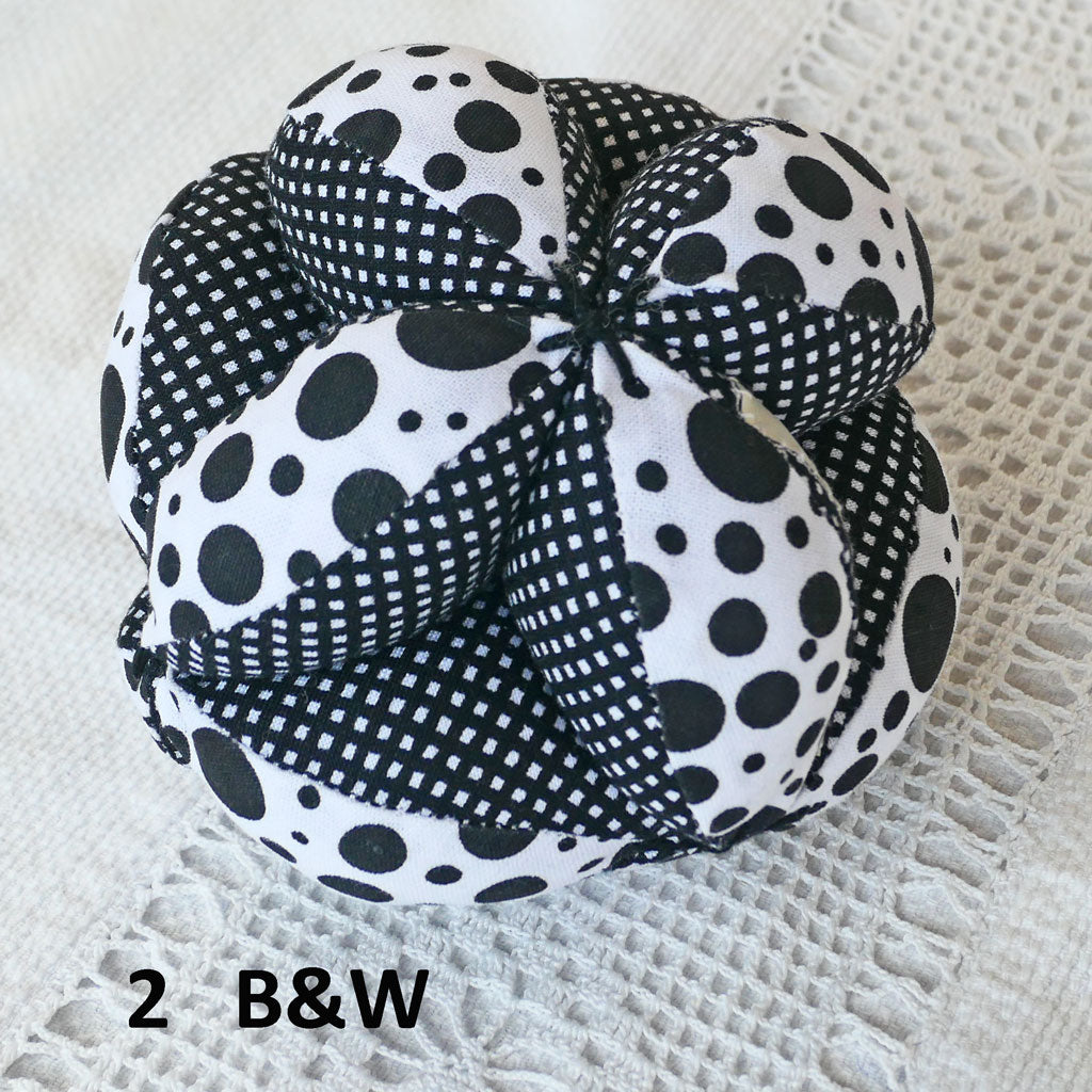 Stress balls for Collingwood fans! Handmade. Black and White