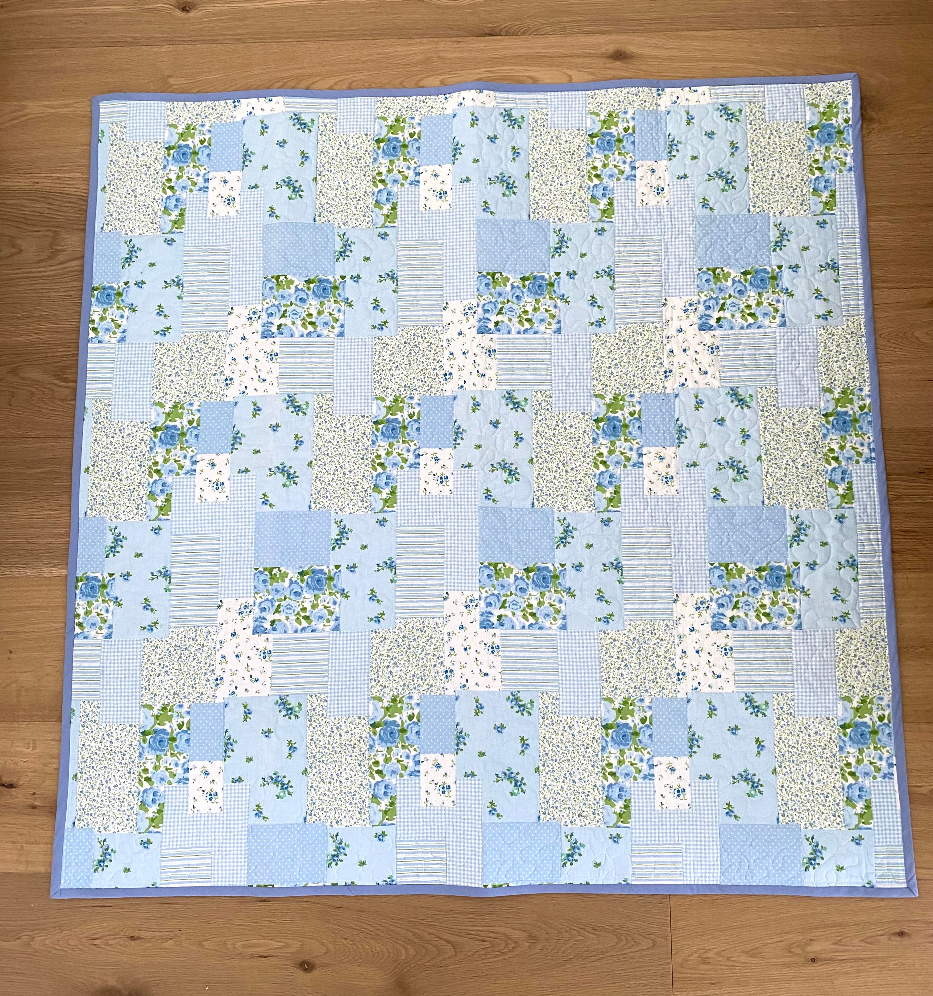 Handmade Baby Quilt, Keepsake Gift, Custom Made