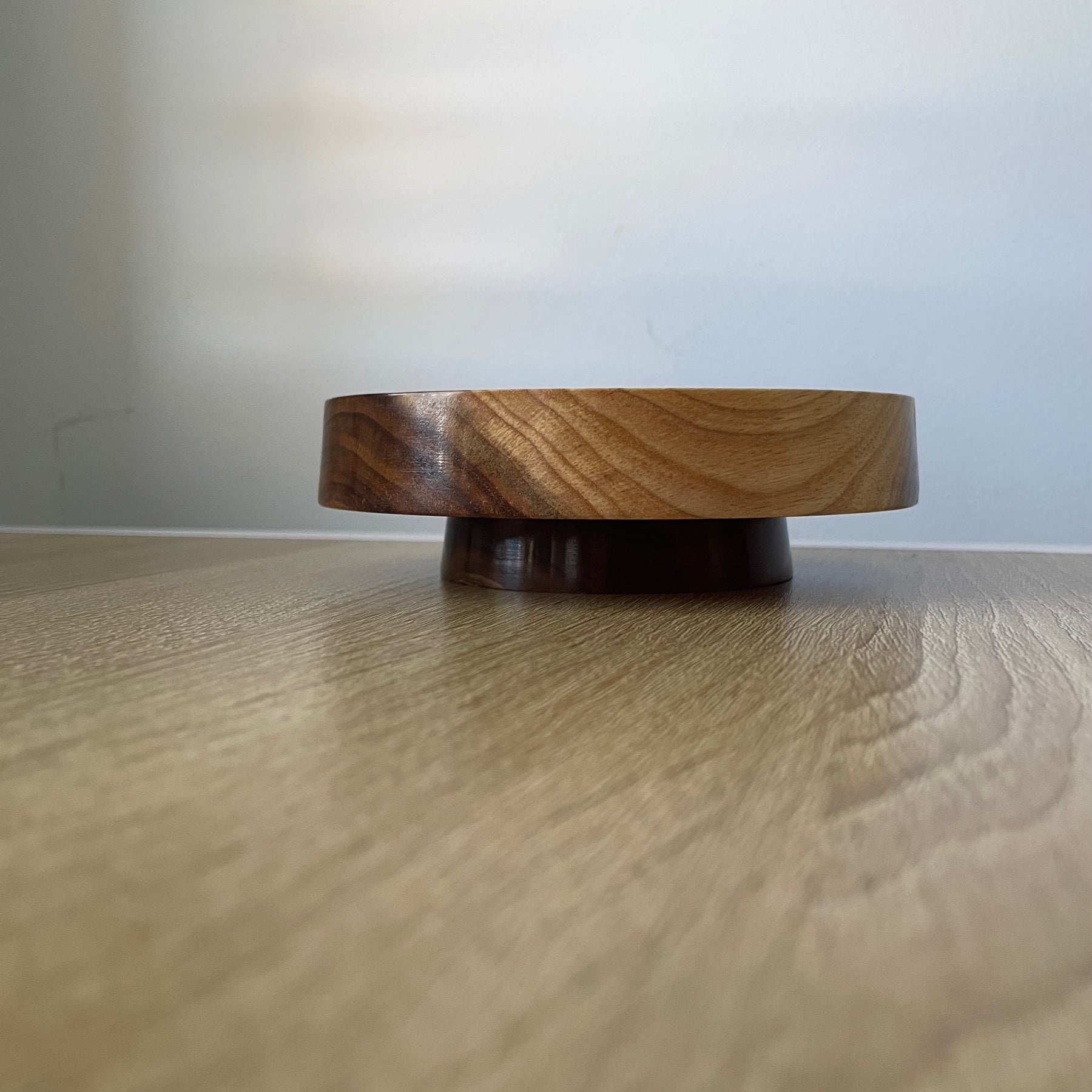 Handmade Woodturned Trinket, Jewellery, tray | Blackwood Tray