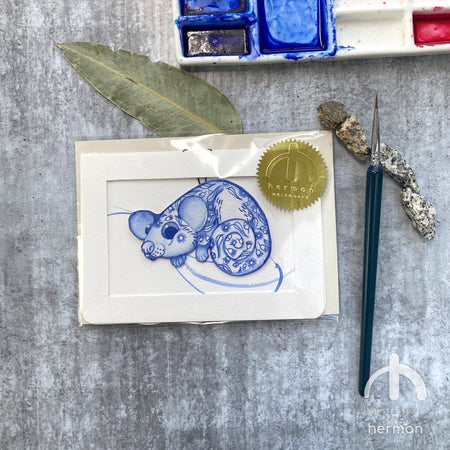 Aussie Backyard Critters - Hand-painted Watercolour - Christmas Ornament