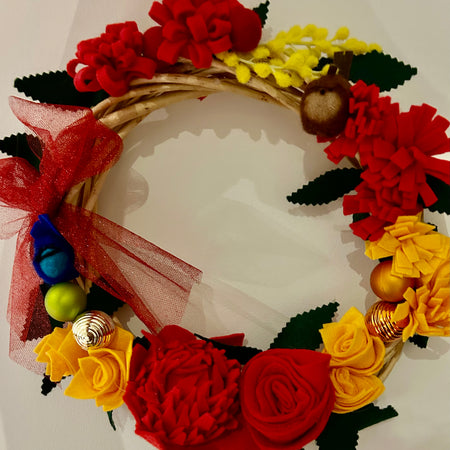 Beautiful Australian Wildflower Wreath