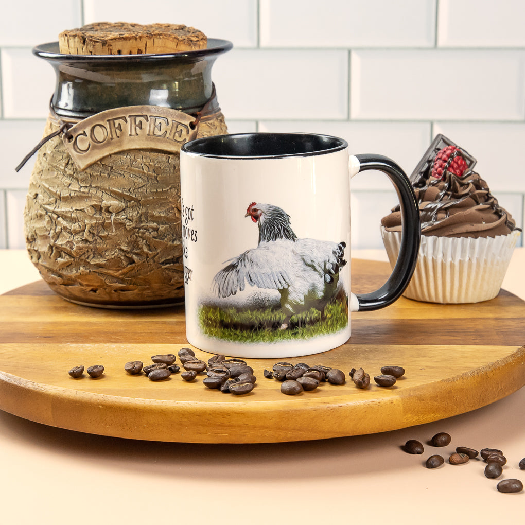 Chicken Collection - Two toned Ceramic Coffee Mugs