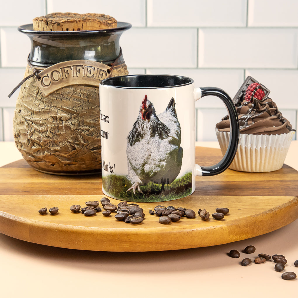 Chicken Collection - Two toned Ceramic Coffee Mugs
