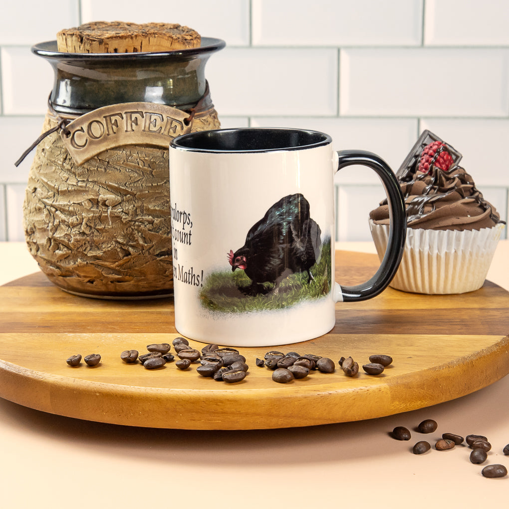 Chicken Collection - Two toned Ceramic Coffee Mugs