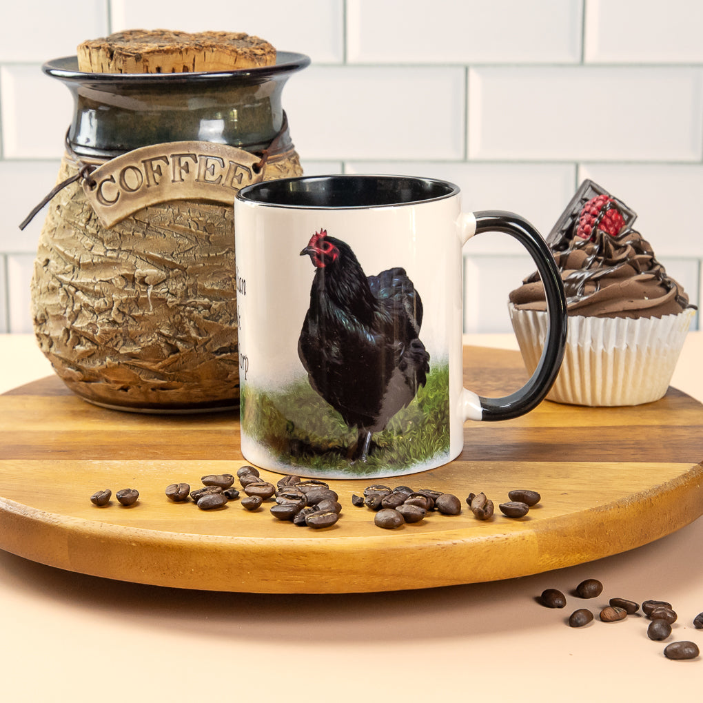 Chicken Collection - Two toned Ceramic Coffee Mugs