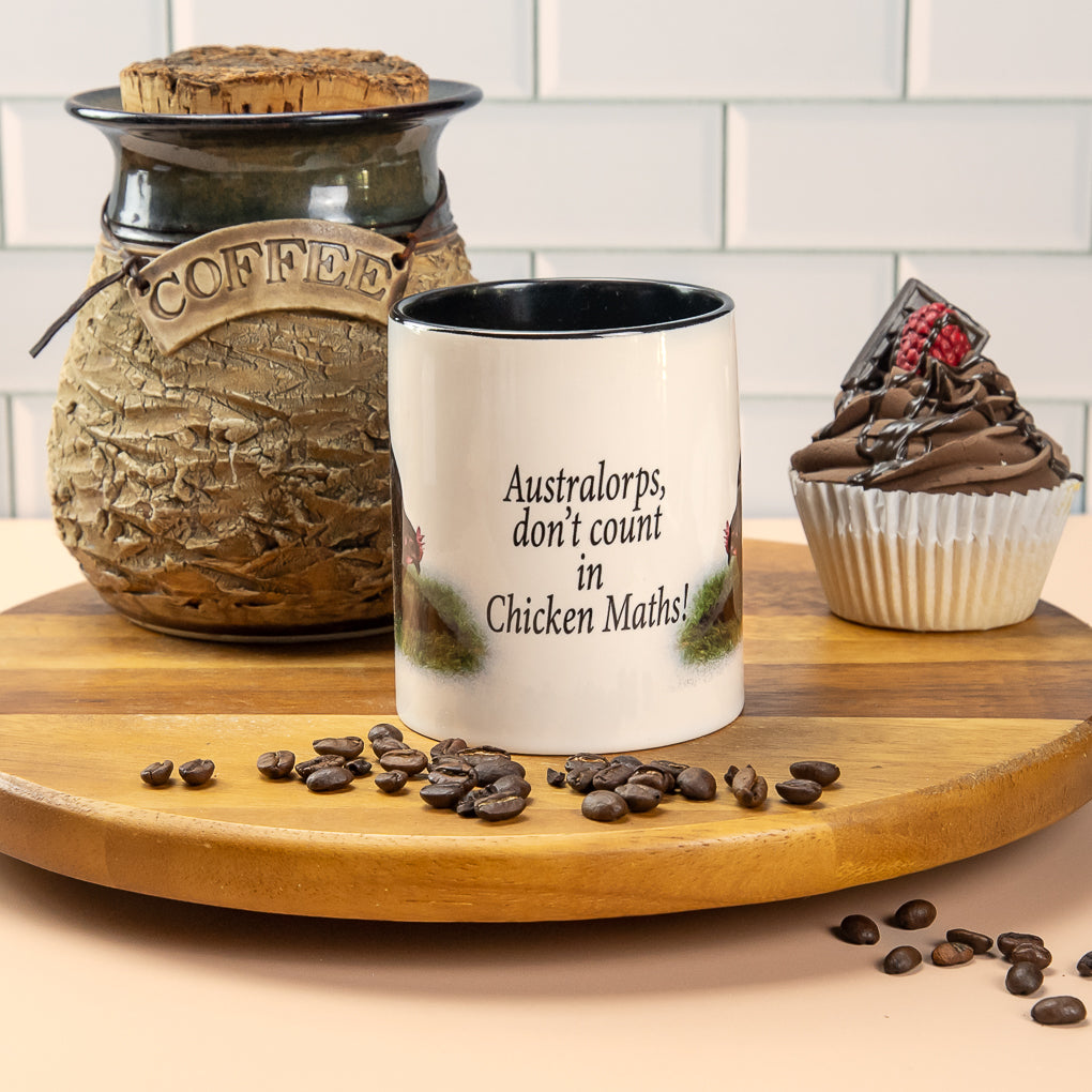 Chicken Collection - Two toned Ceramic Coffee Mugs