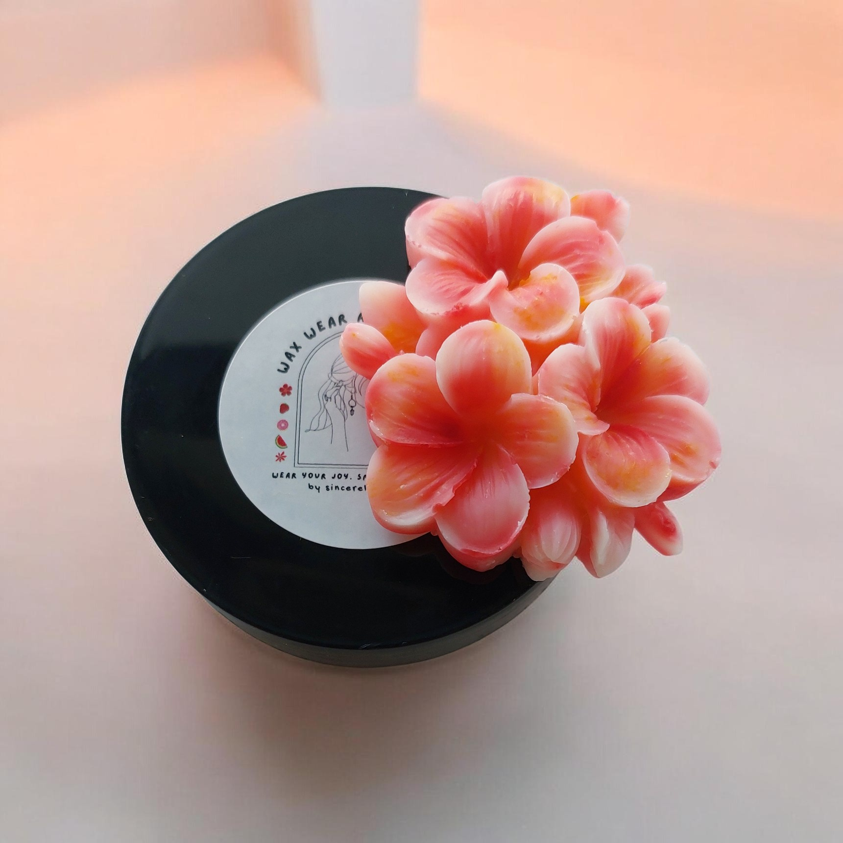 Scented Soy Wax Melts - Frangipani Whisper (single)