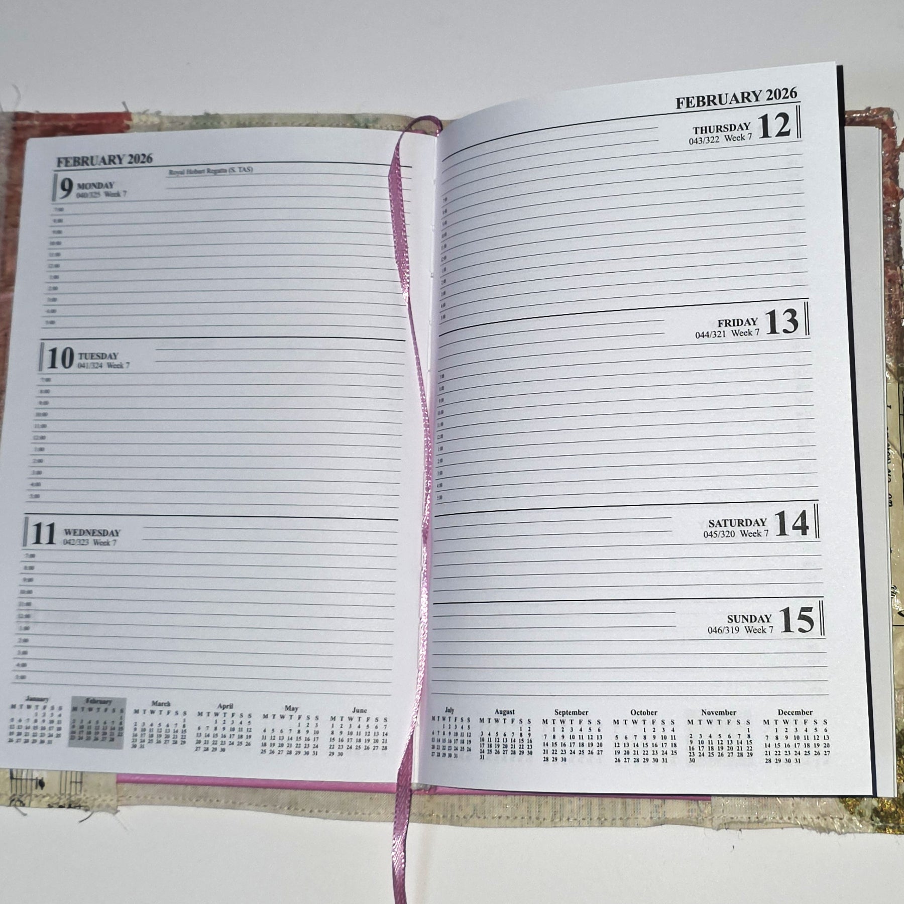 Mixed Media Diary Cover