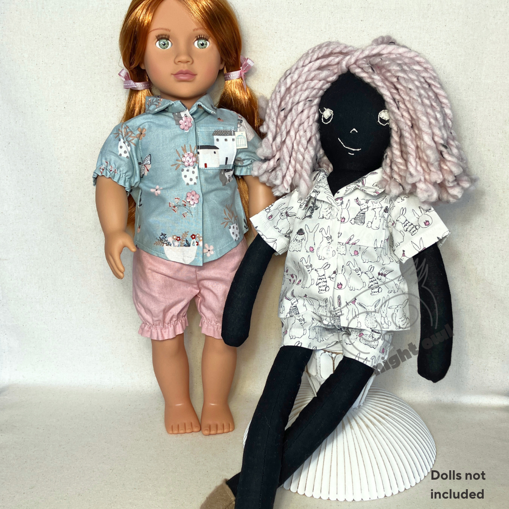 Playsuit Outfit| 53cm Doll Wardrobe Collection| Garden Parties