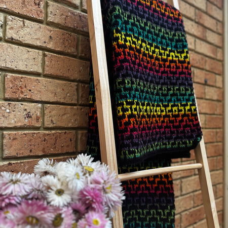 Crochet| Blanket/Afghan| Mosaic Handmade
