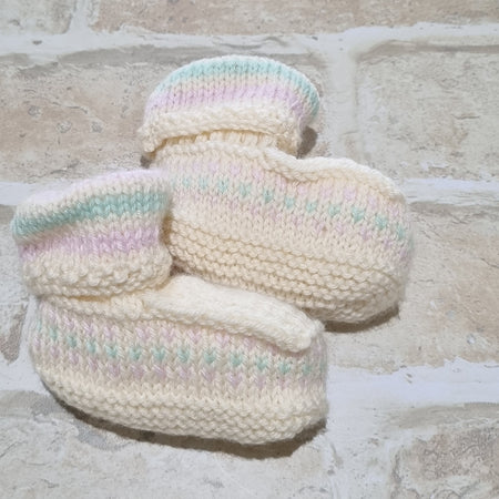 Bootees, Handmade, 2 styles, Various colours, Bespoke, BB033