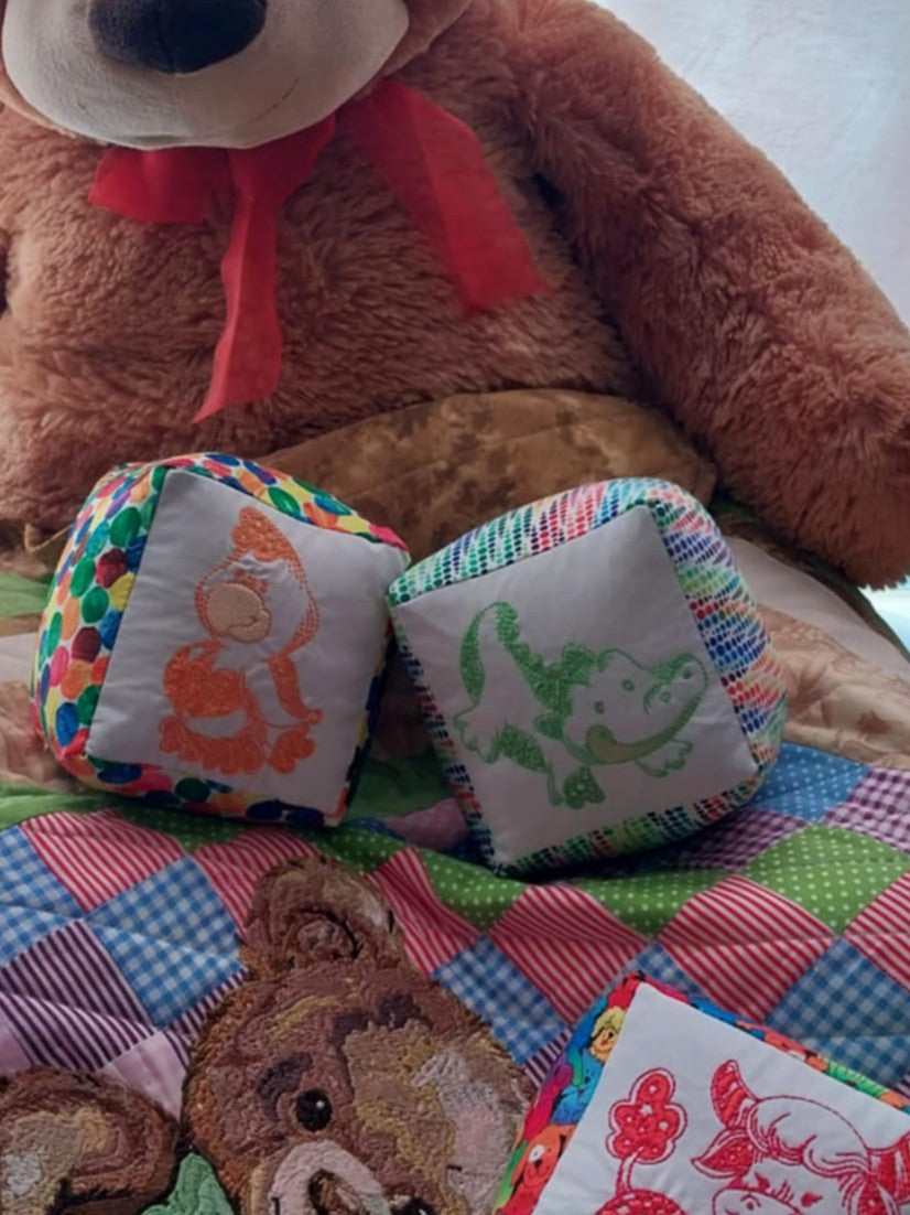 "Animal" Soft Baby Blocks