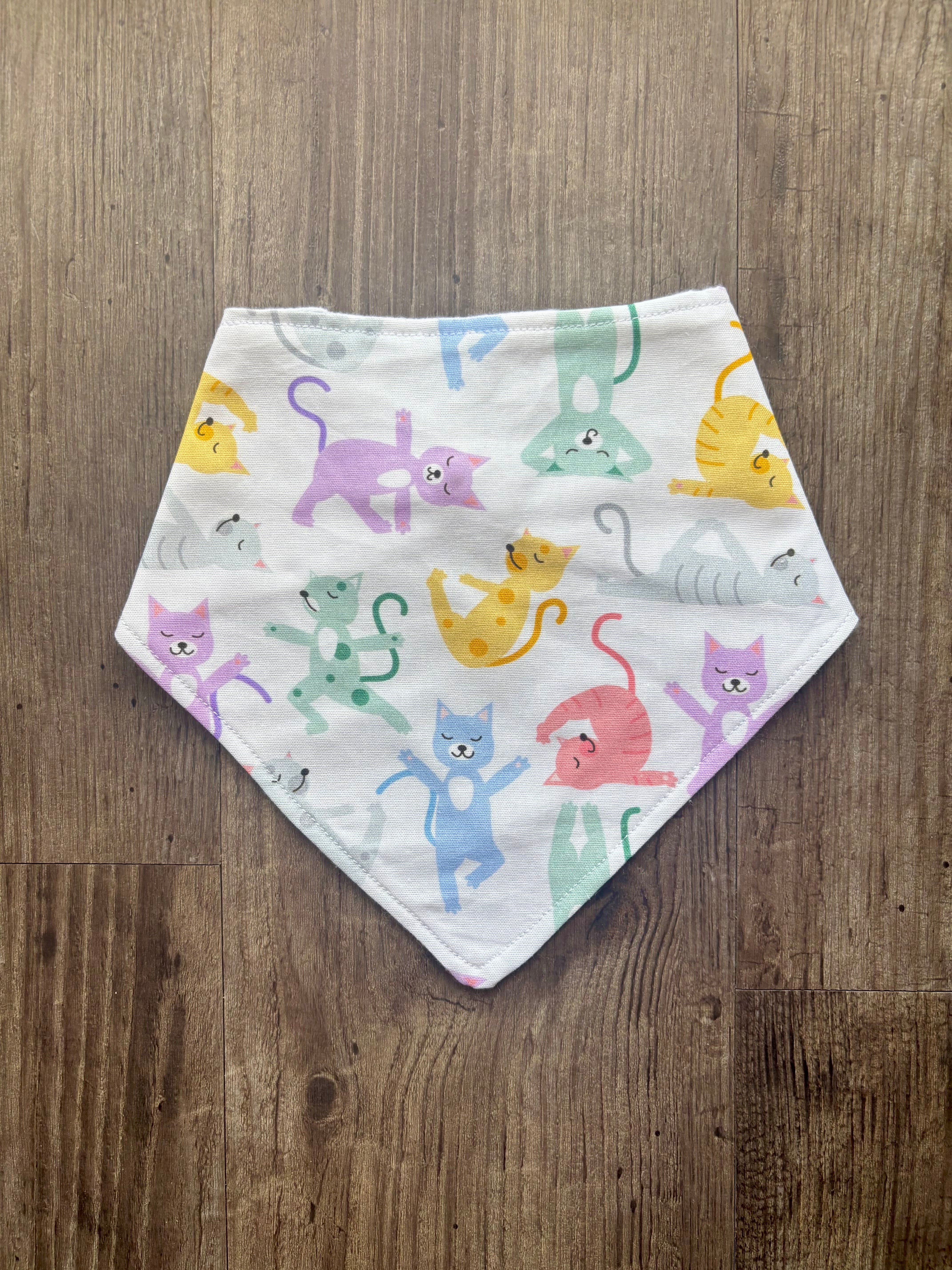 Bandana Bib Yoga Cats