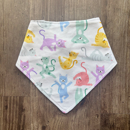 Bandana Bib Yoga Cats