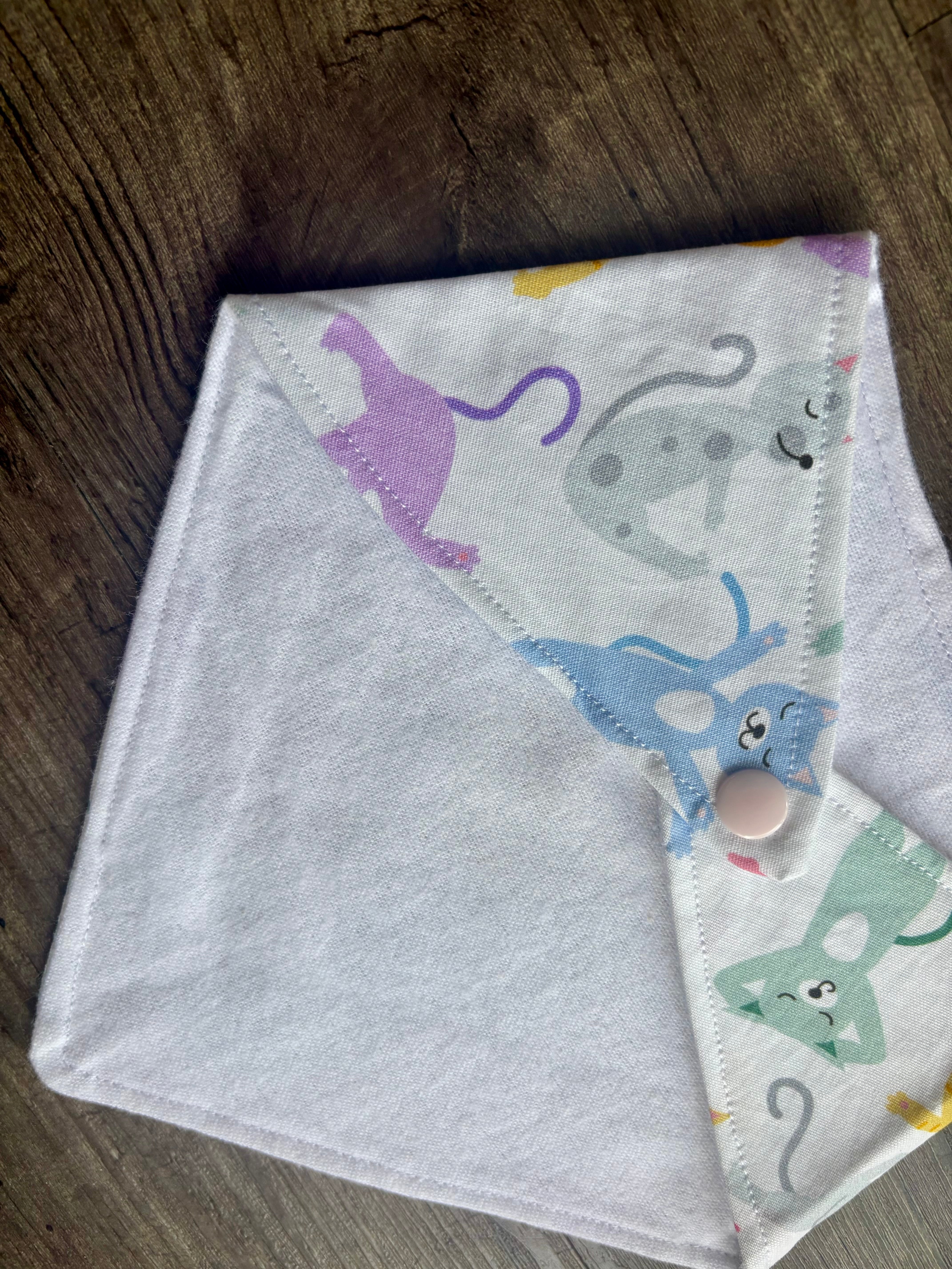 Bandana Bib Yoga Cats