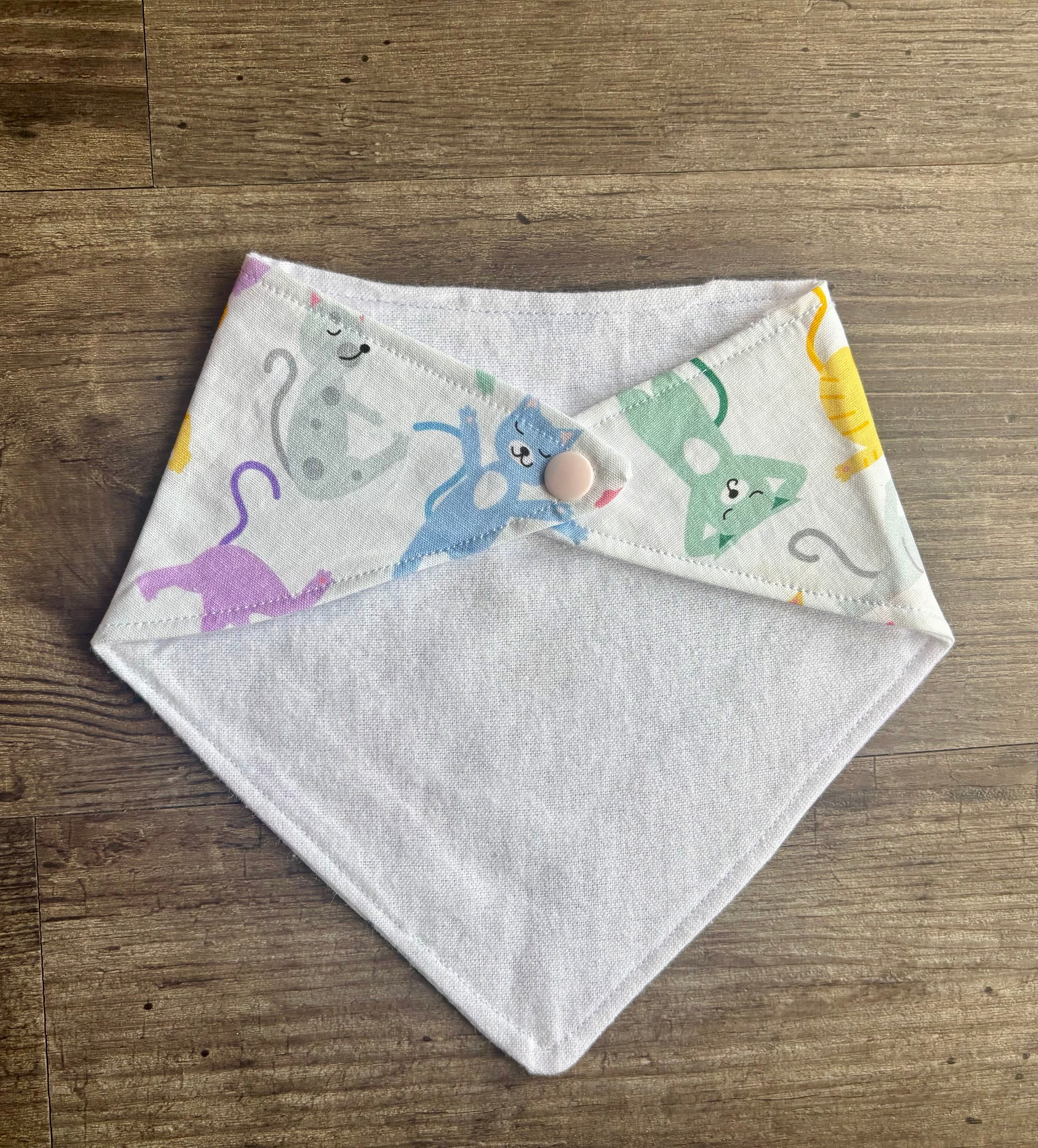 Bandana Bib Yoga Cats