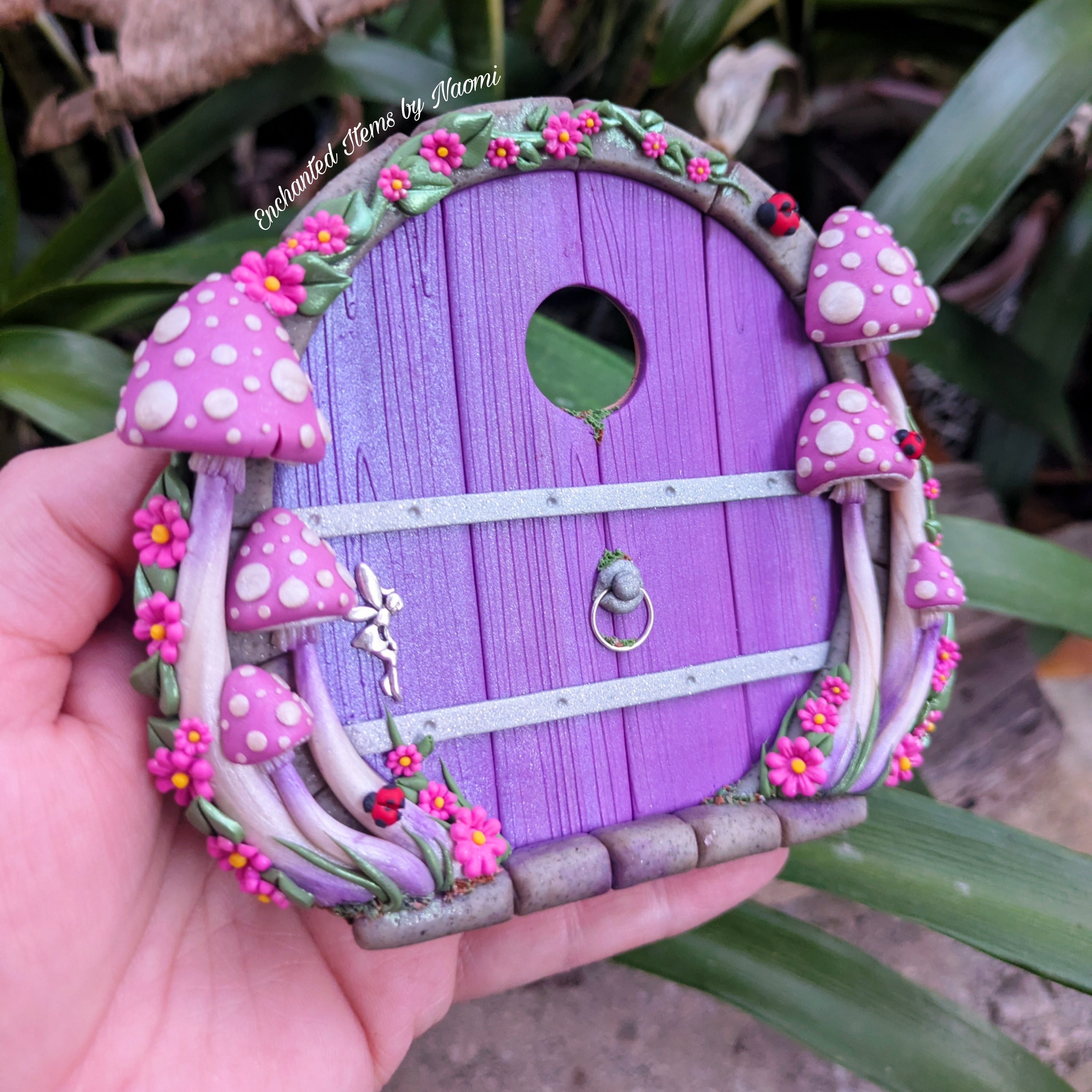 Purple Fairy Hobbit door