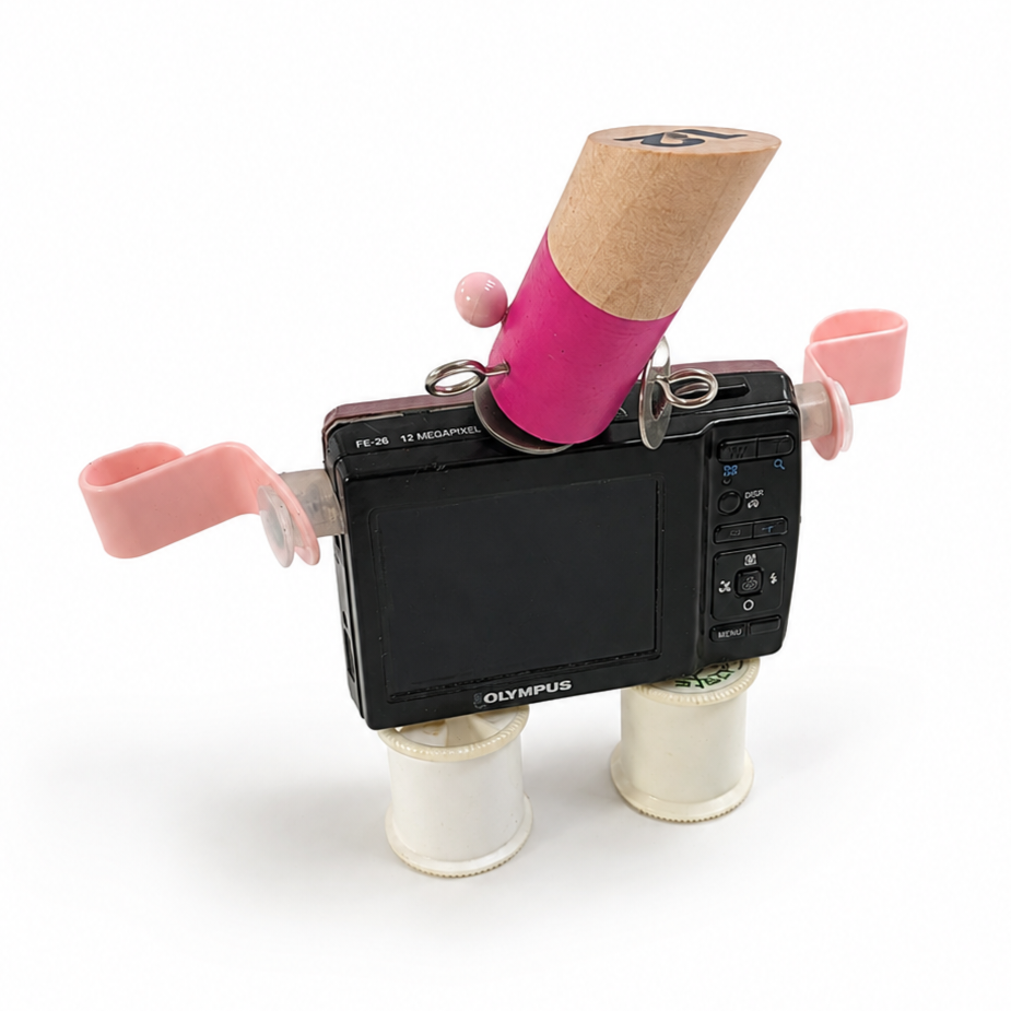 Remade, Reimagined: Pinky Olympus-FE Camera Bot