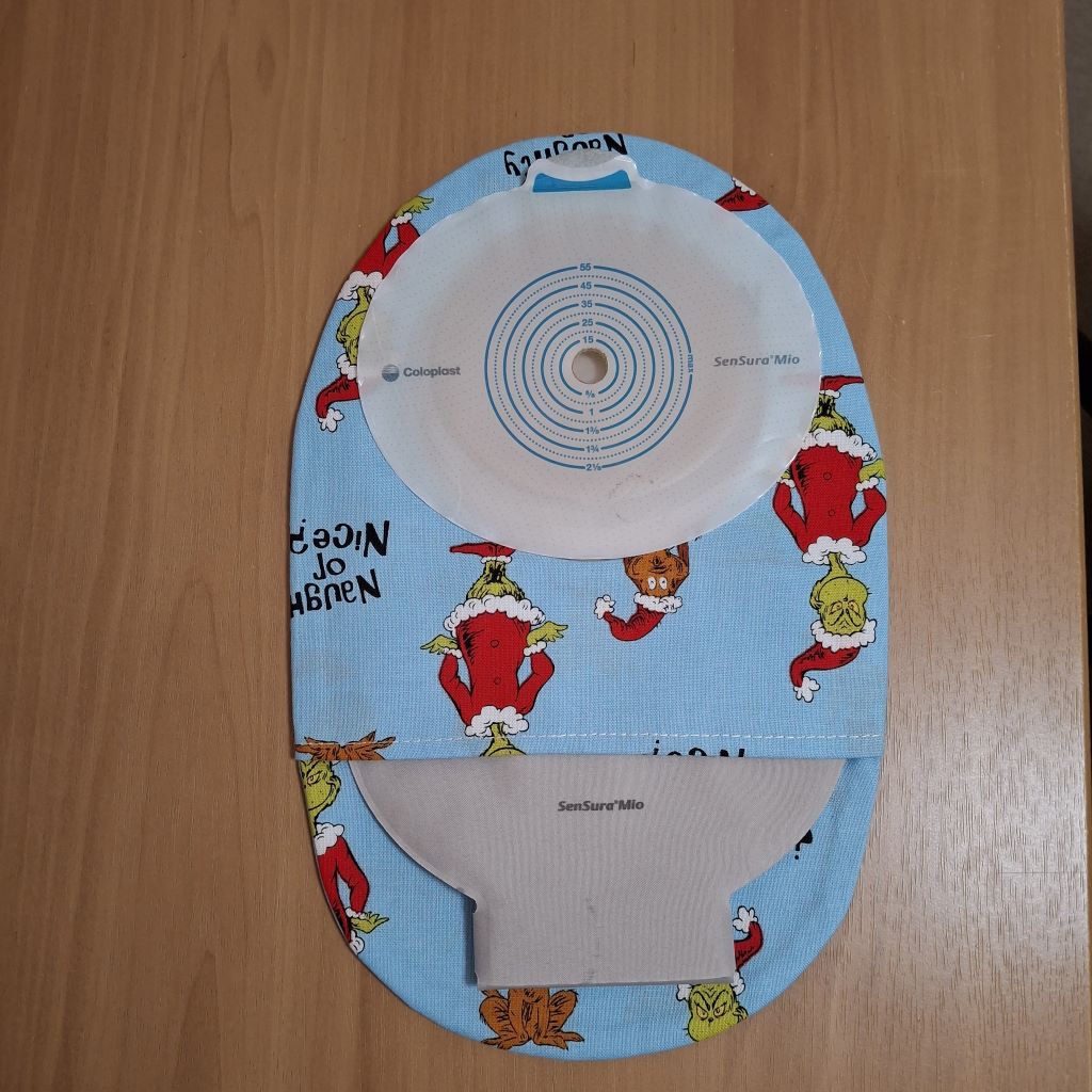 STOMA BAG COVER LARGE Suitable for Ileostomy, Colostomy, Urostomy